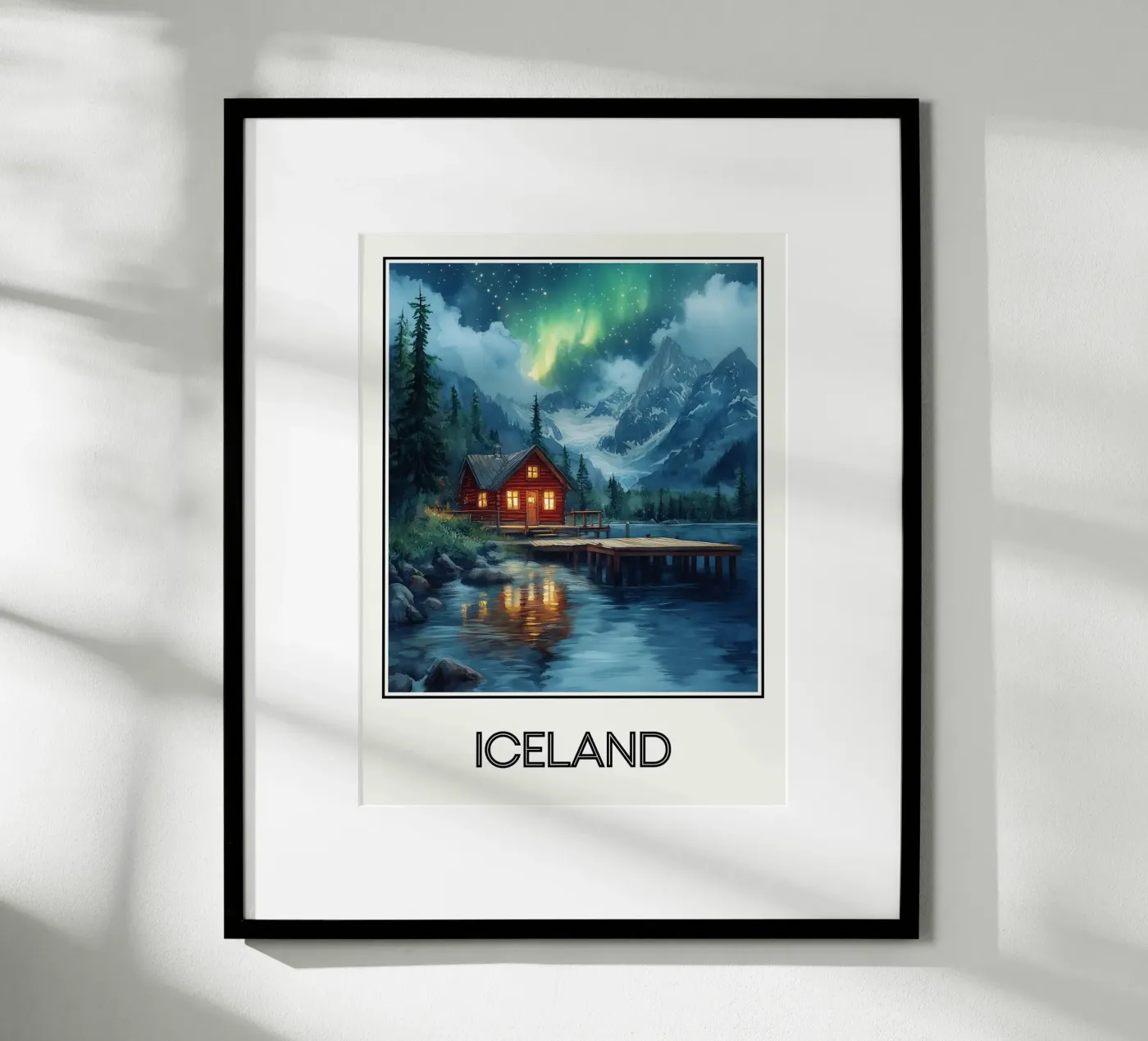 Affiche Islande poster de Frame the World