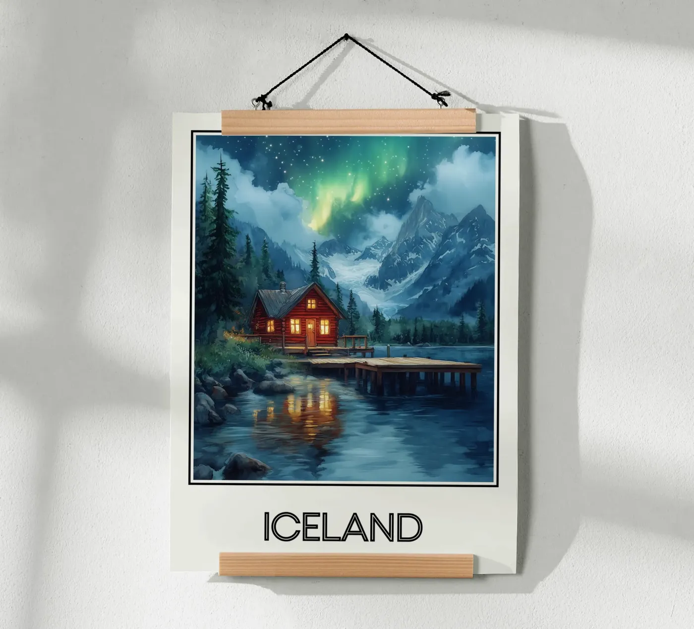 Affiche Islande poster de Frame the World