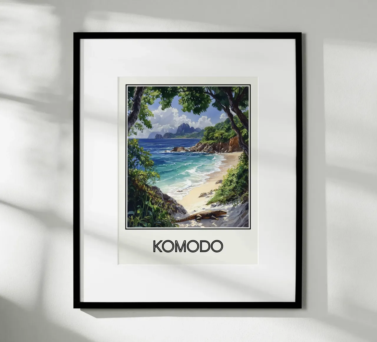 Komodo poster da Frame the World