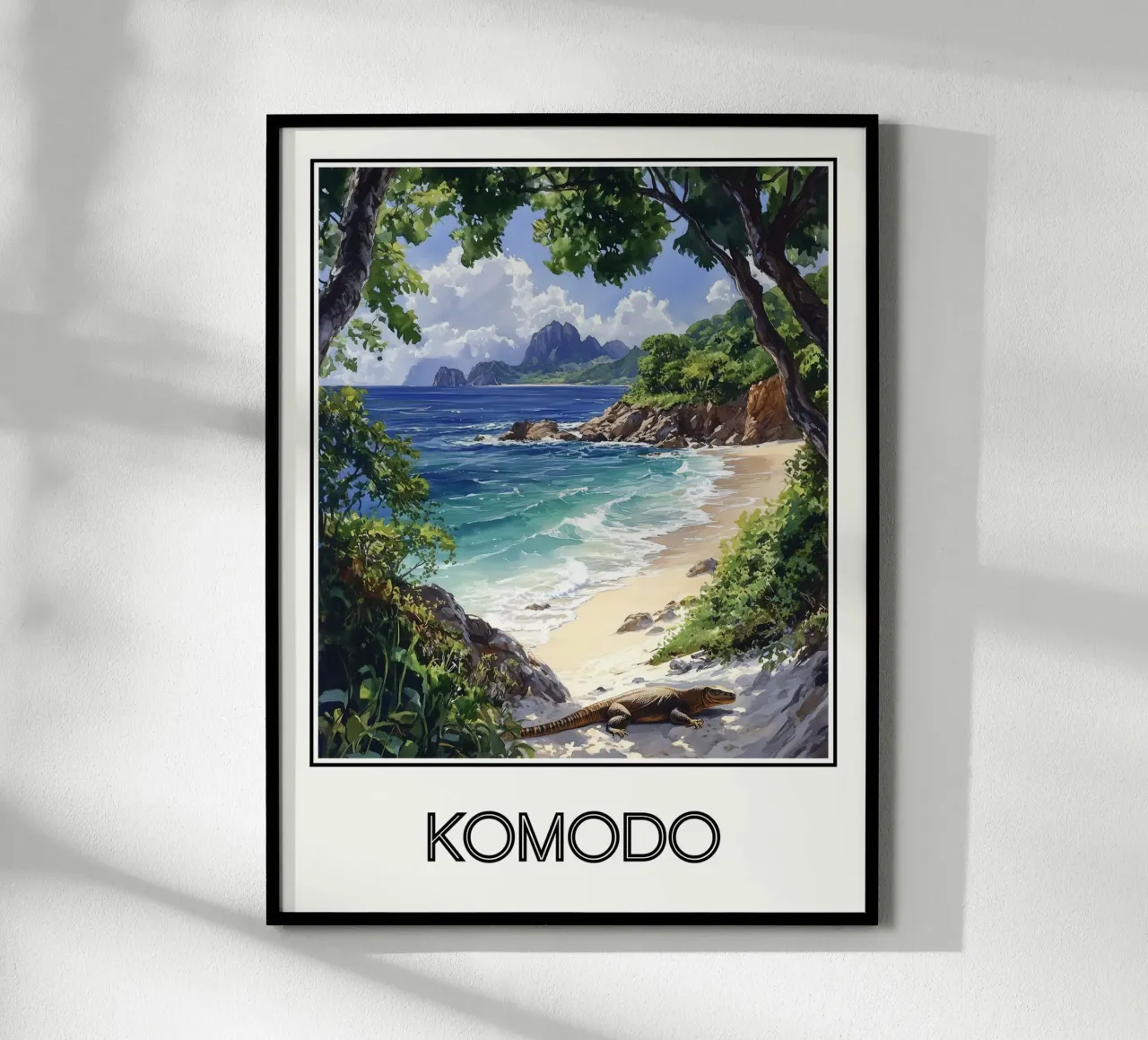 Komodo poster da Frame the World