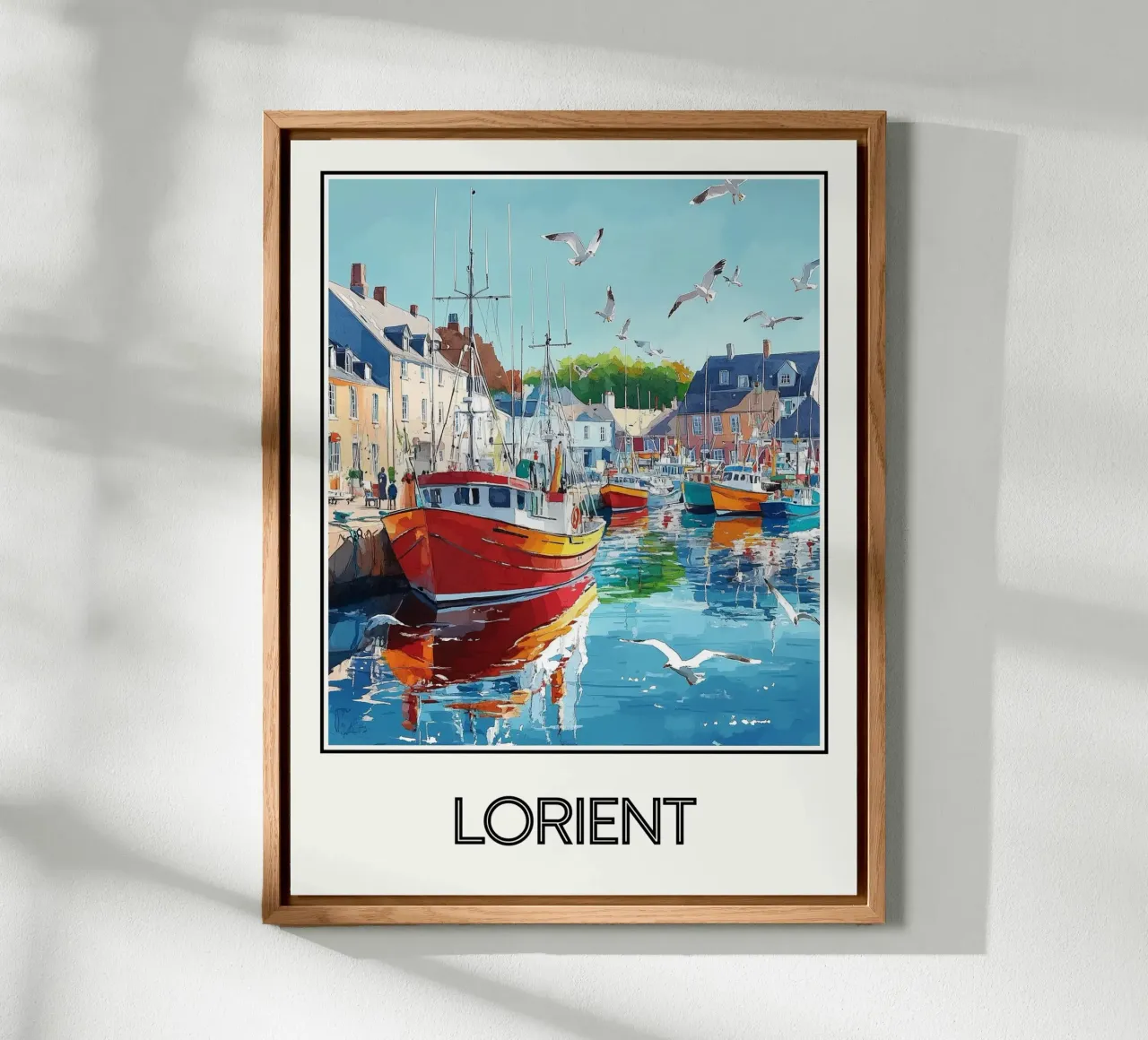 Lorient alluminio dibond da Frame the World