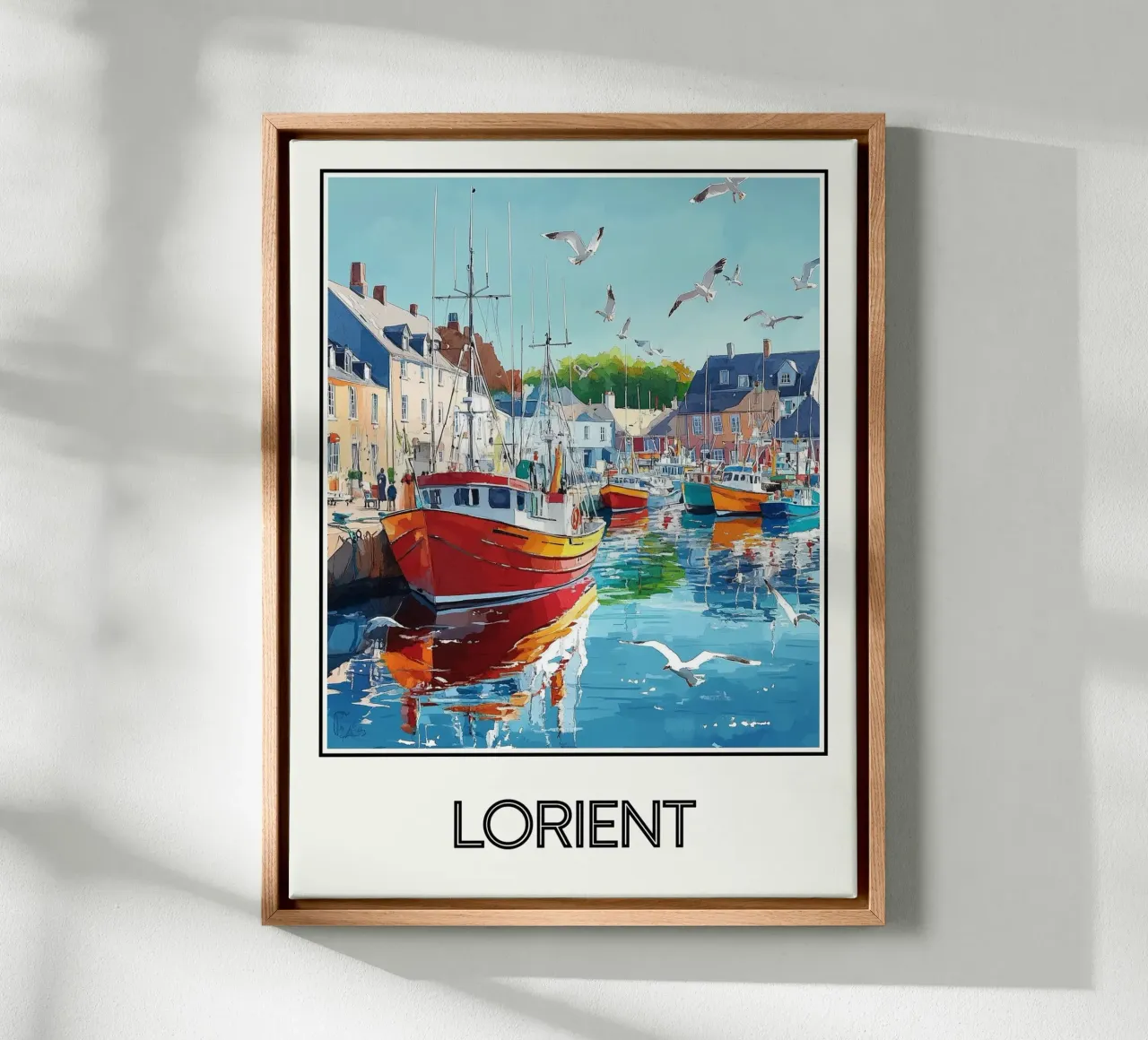 Lorient tela da Frame the World