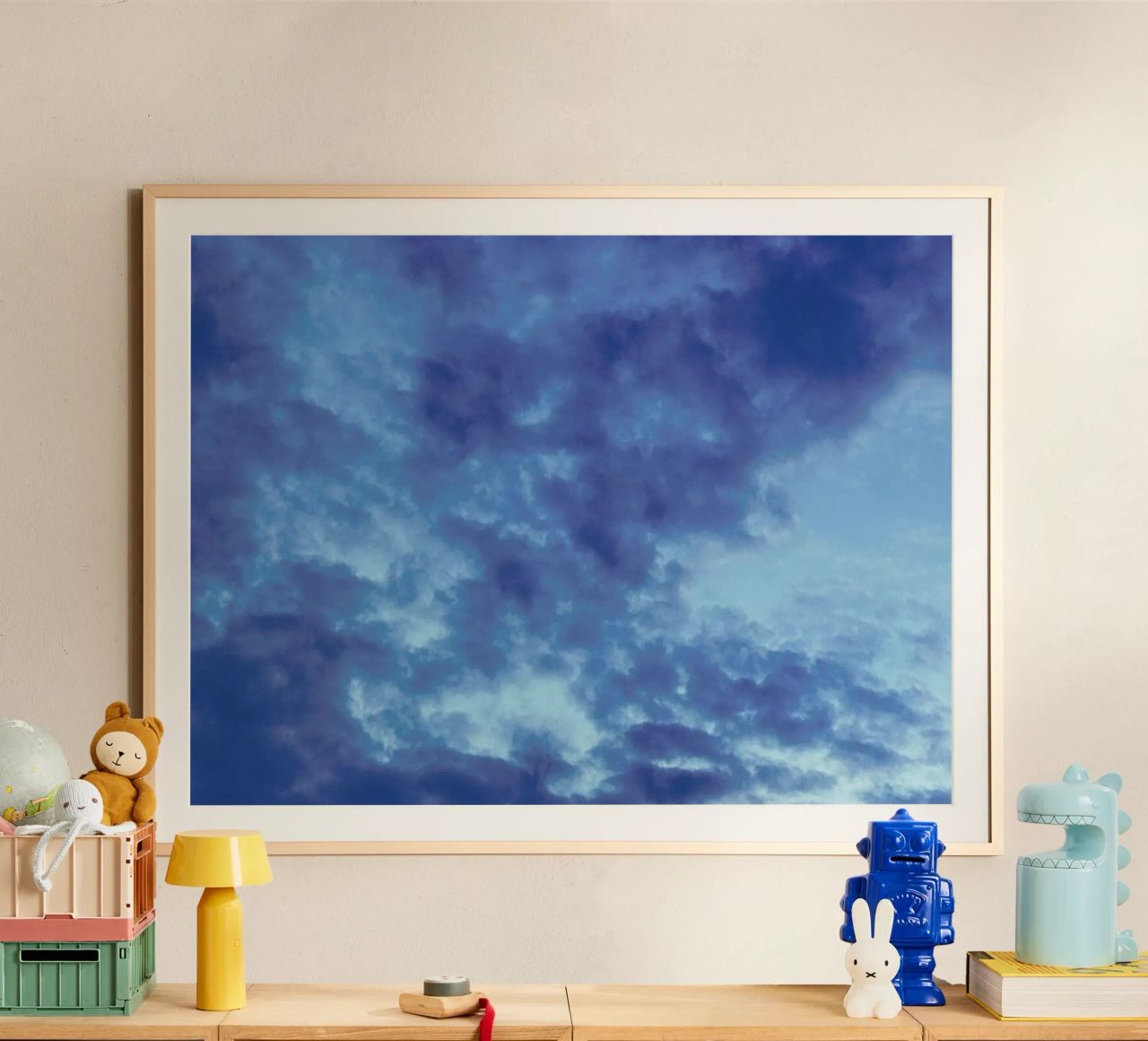 Into The Blue Poster von Nur Mut