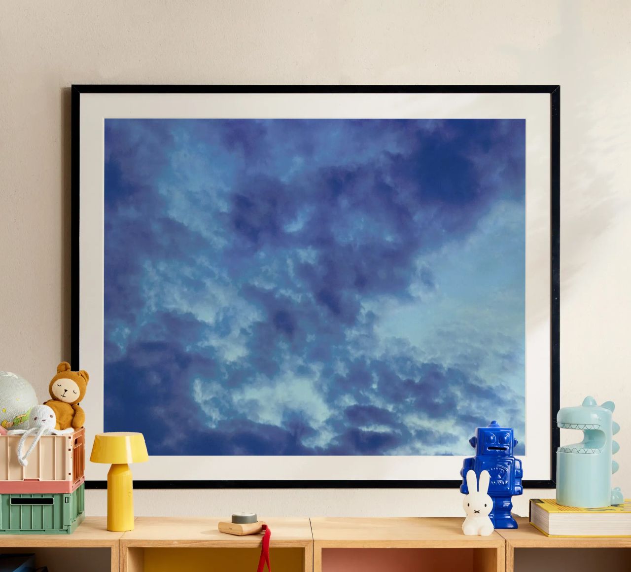 Into The Blue Poster von Nur Mut