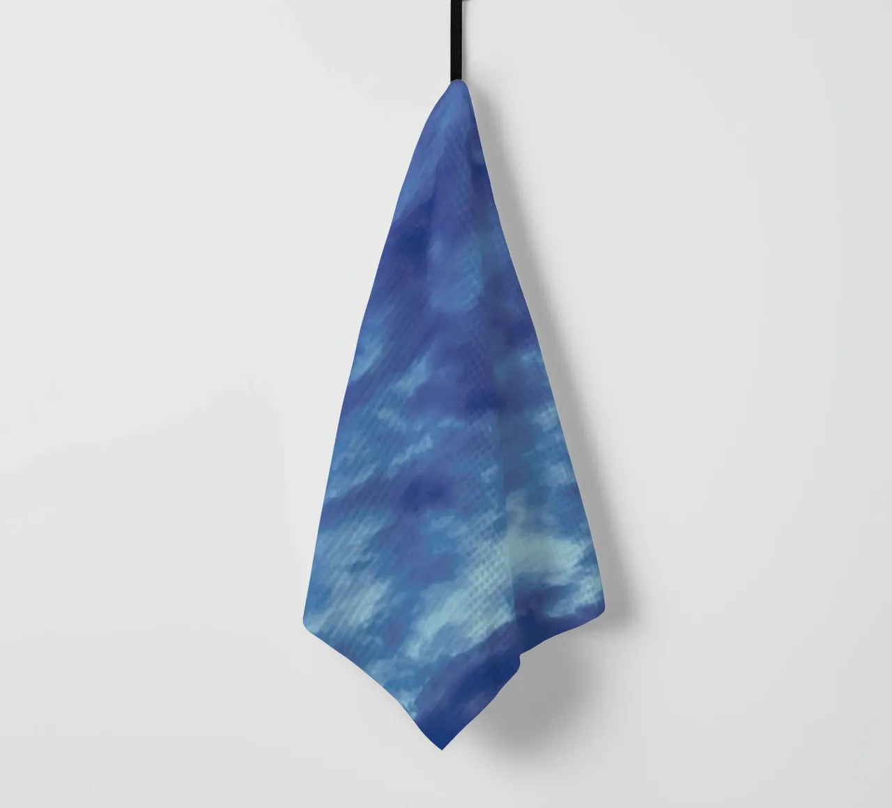 Into The Blue tea towel by Nur Mut