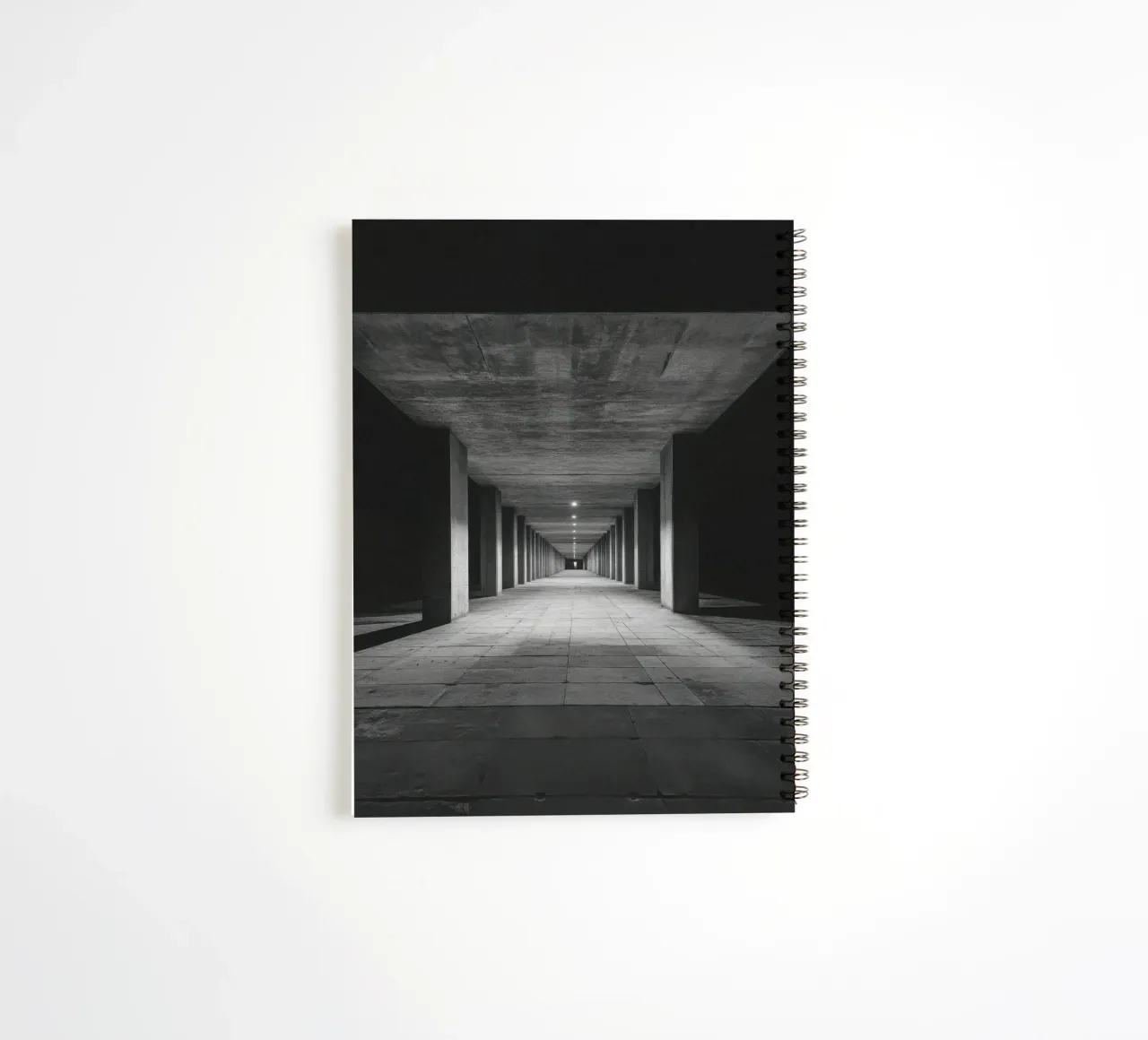 Palermo - Infinite Perspective: The Minimalist Escape spiral notebook by By Night