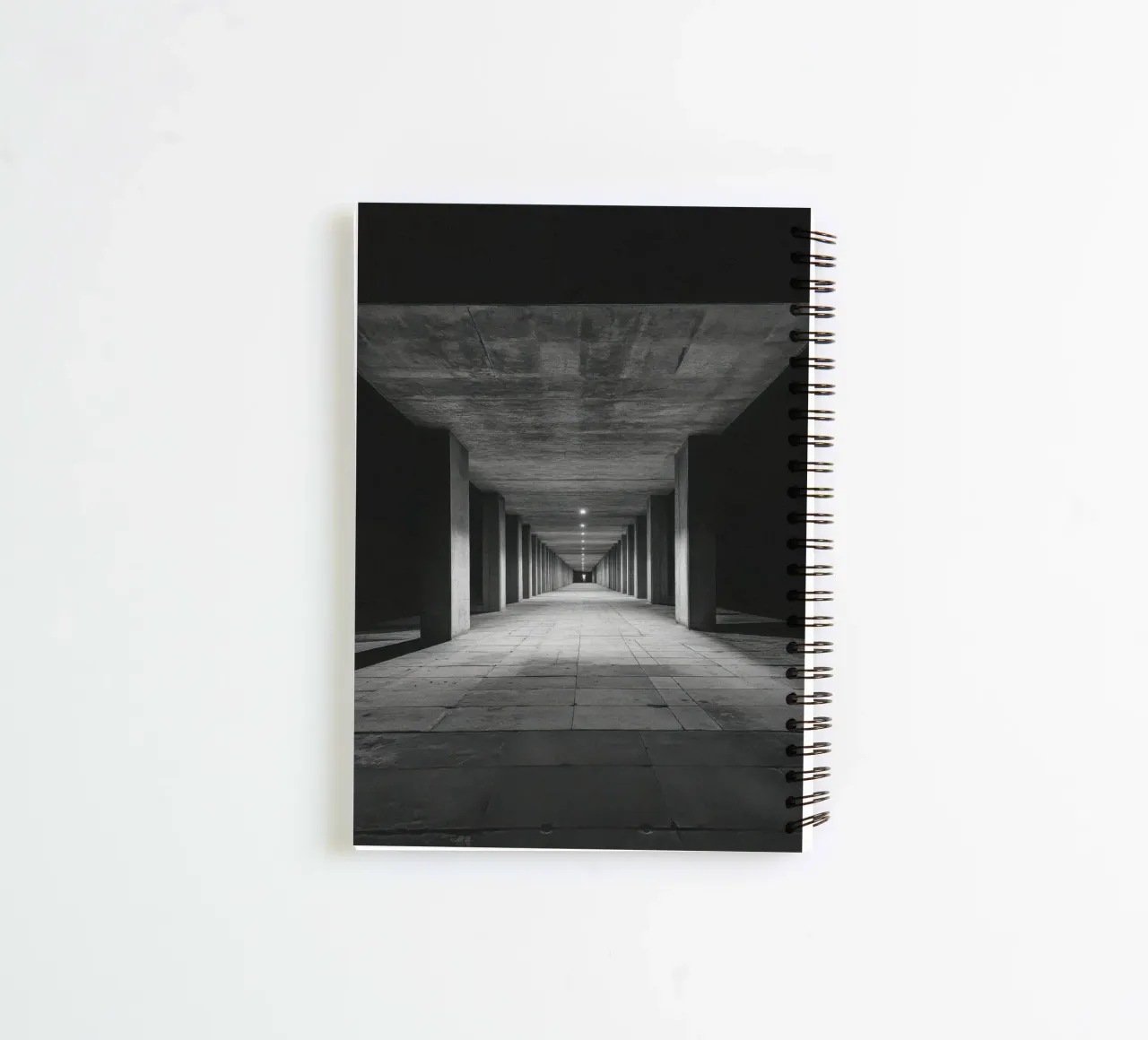 Palermo - Infinite Perspective: The Minimalist Escape spiral notebook by By Night