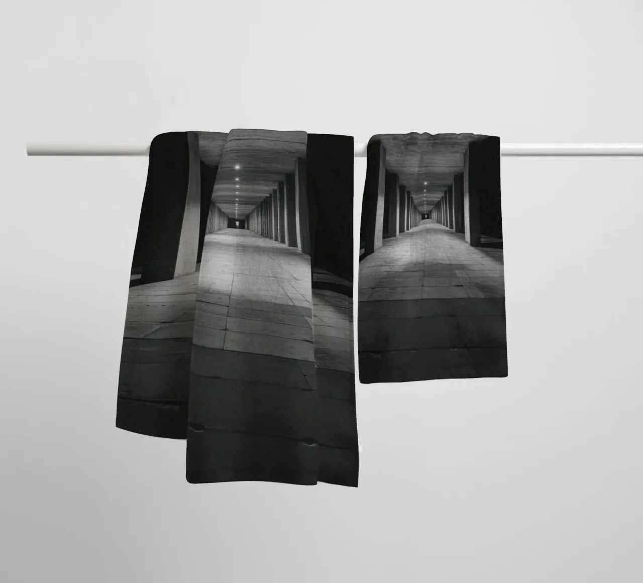 Palermo - Infinite Perspective: The Minimalist Escape towel by By Night