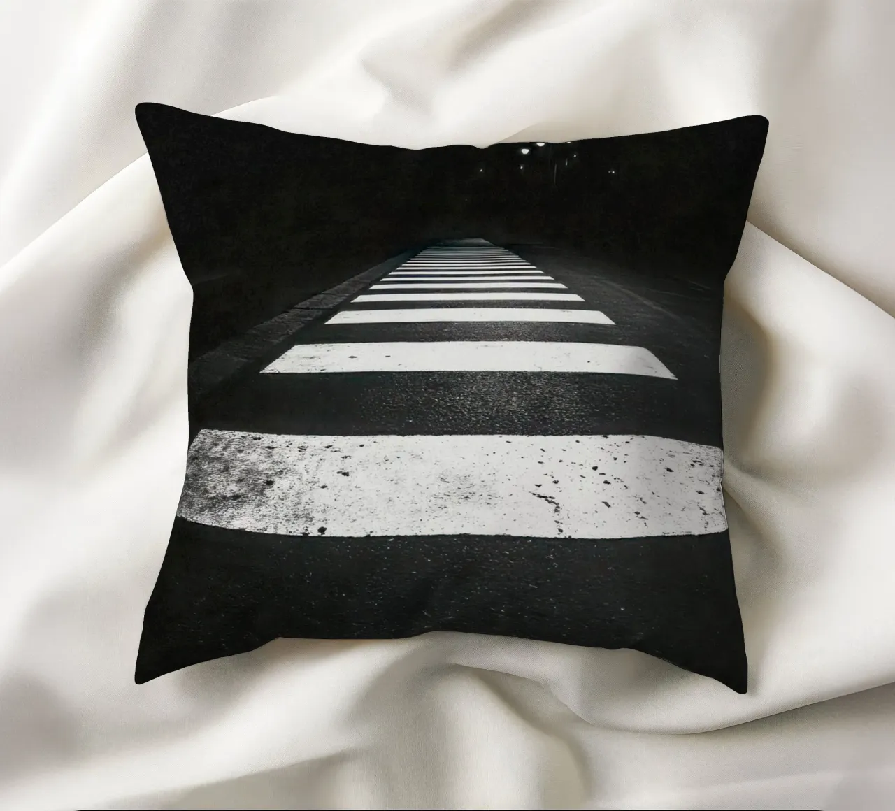 Palermo - Urban Zebra: Passage to the Unknown decorative cushion by By Night