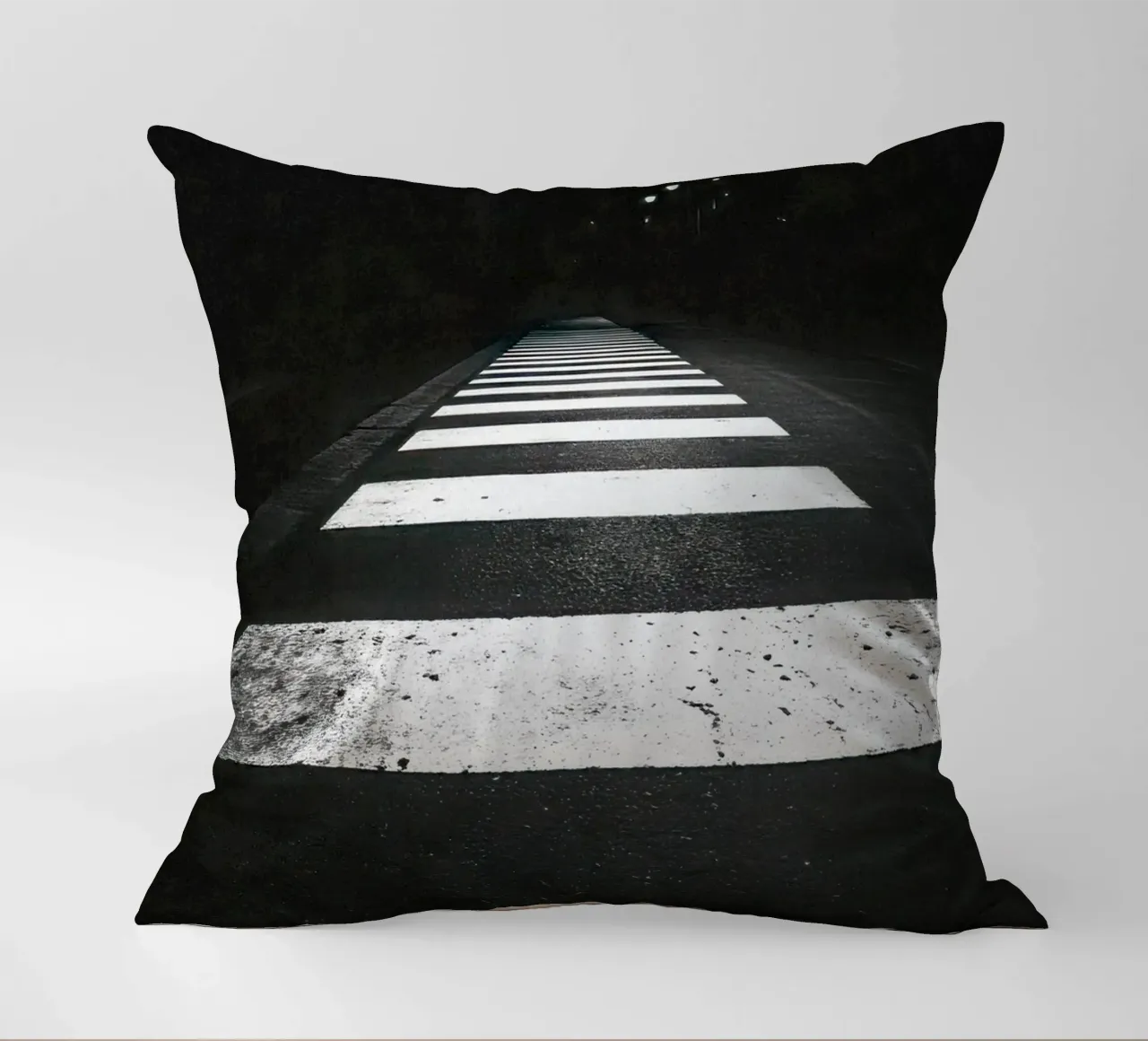 Palermo - Urban Zebra: Passage to the Unknown decorative cushion by By Night