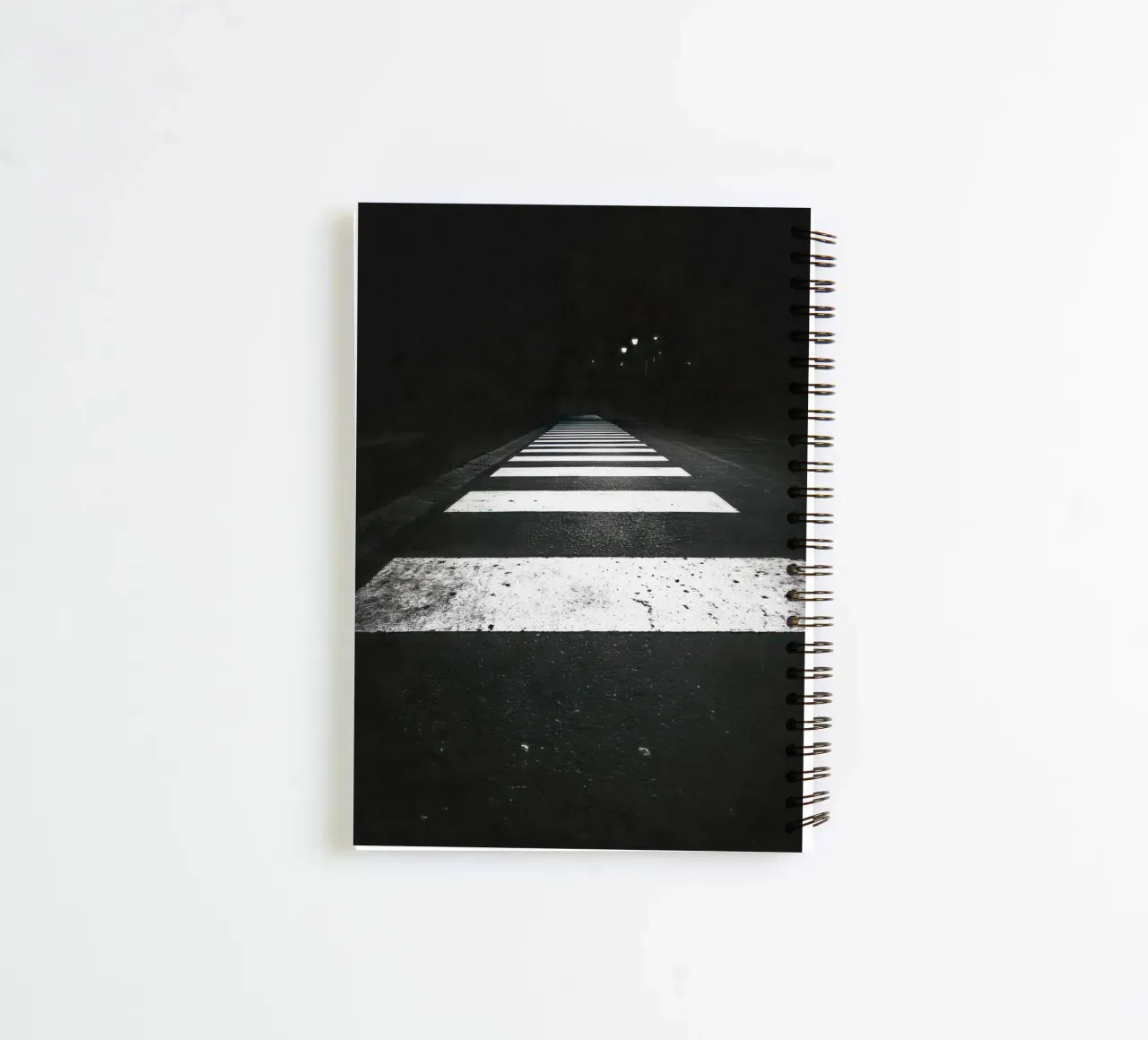 Palermo - Urban Zebra: Passage to the Unknown spiral notebook by By Night