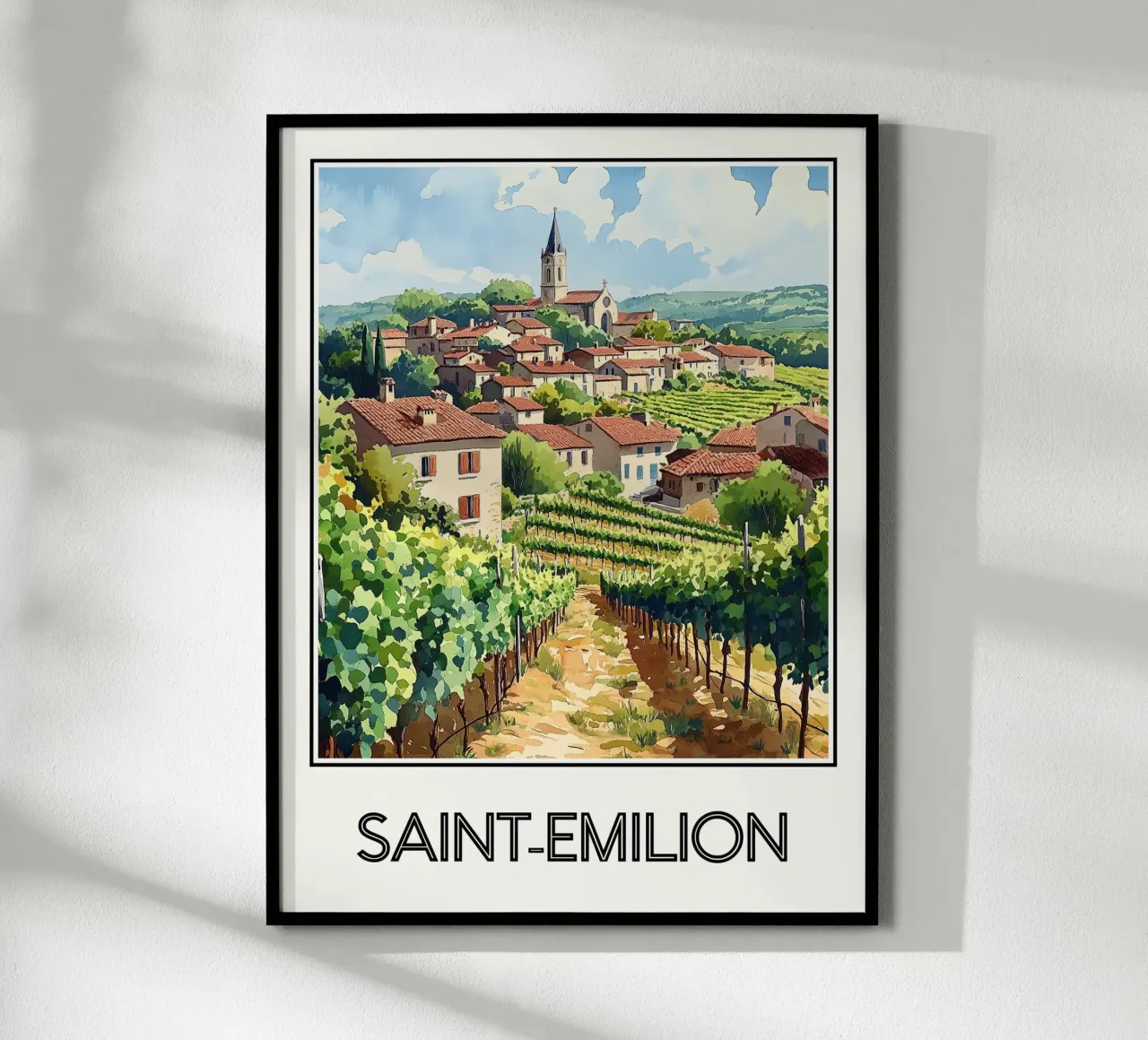 Saint-Émilion carta hahnemühle da Frame the World