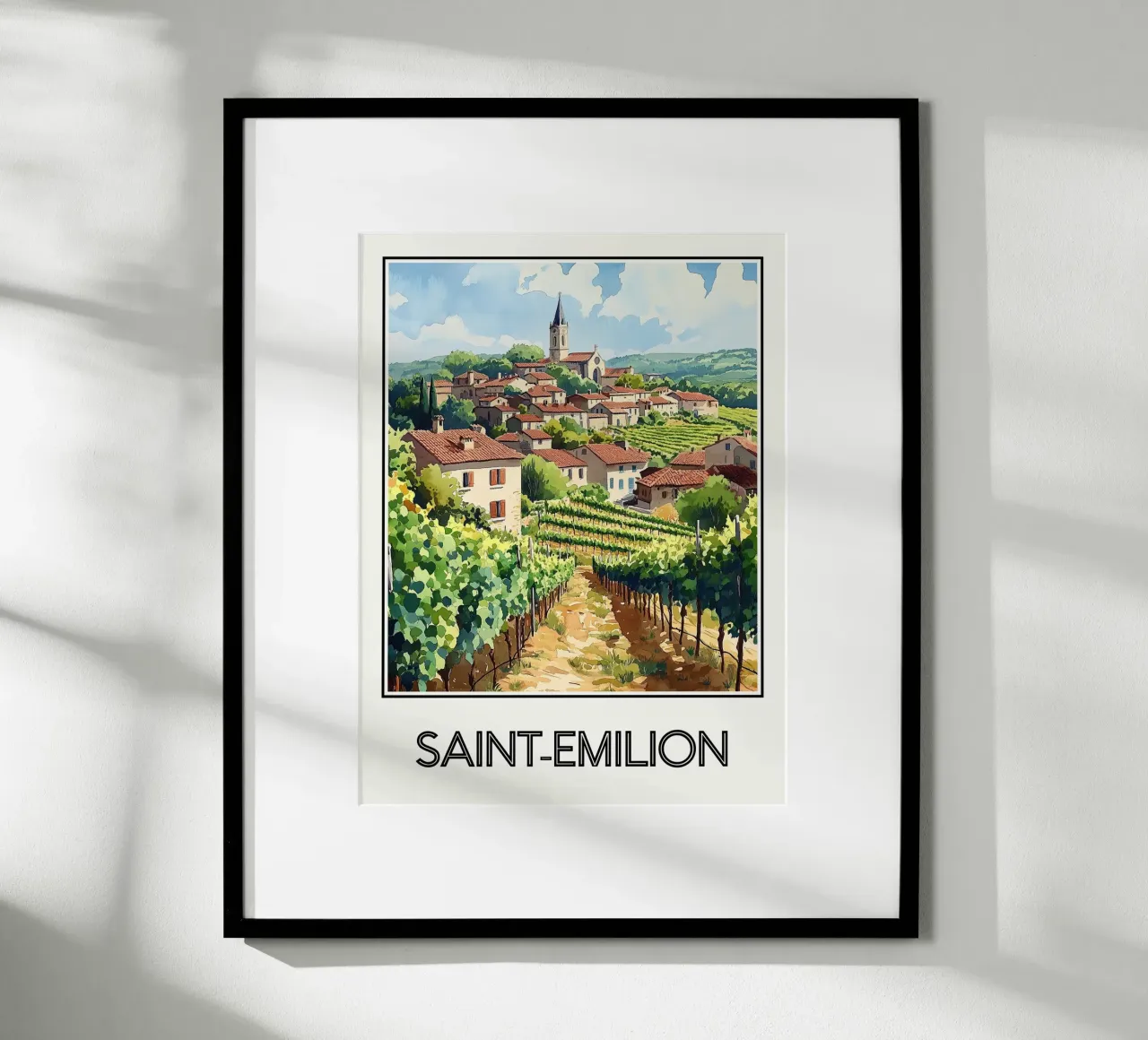 Saint-Émilion carta hahnemühle da Frame the World