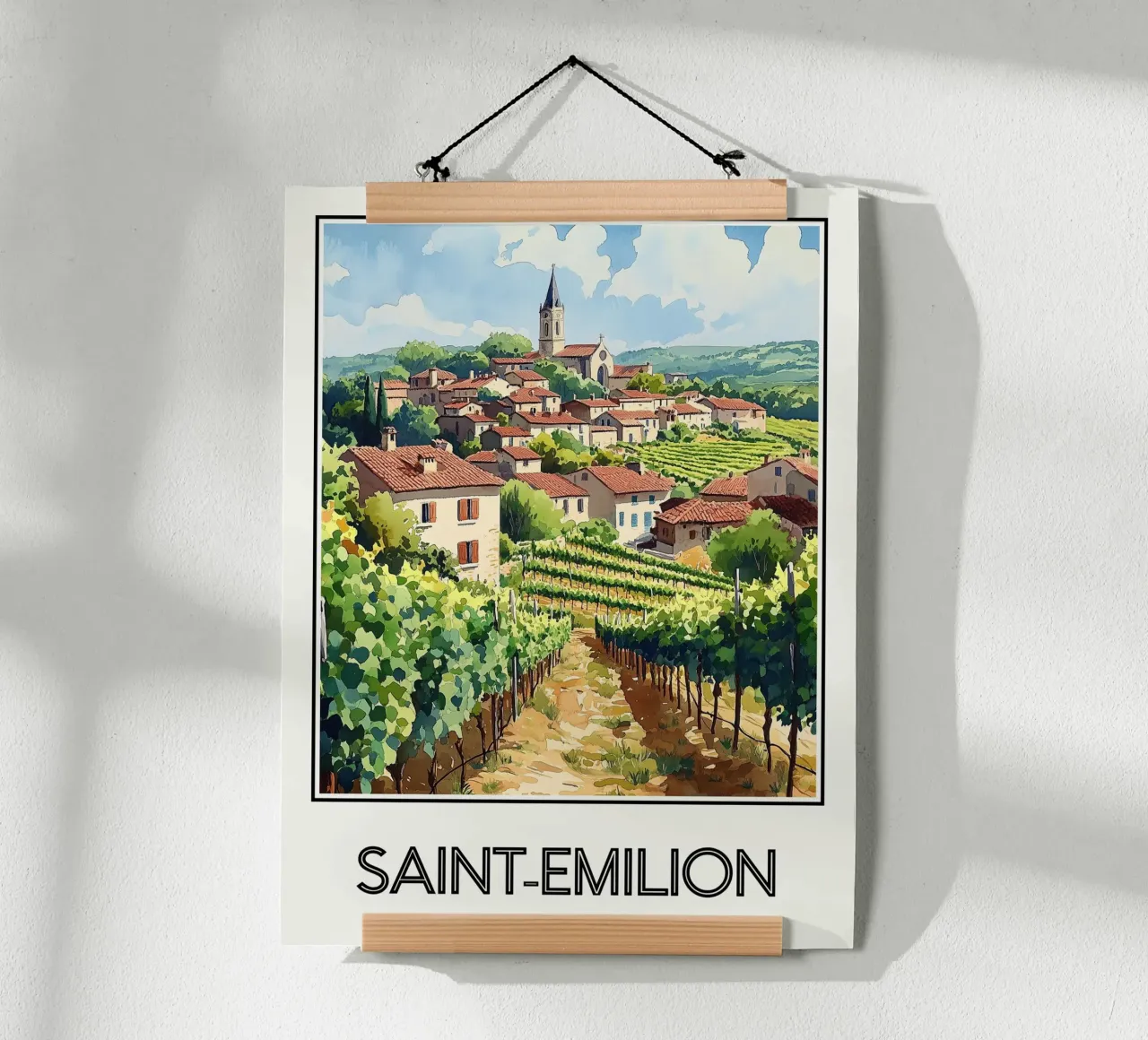 Saint-Émilion carta hahnemühle da Frame the World