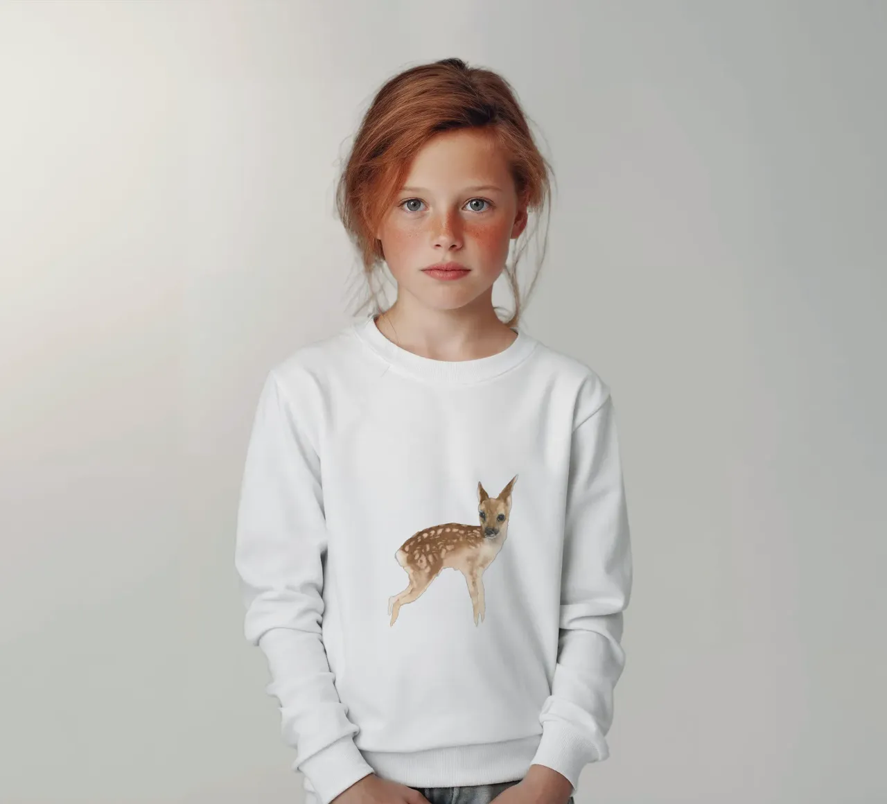 Rehkitz felpa bambino da Catherina Turk Aquarelle