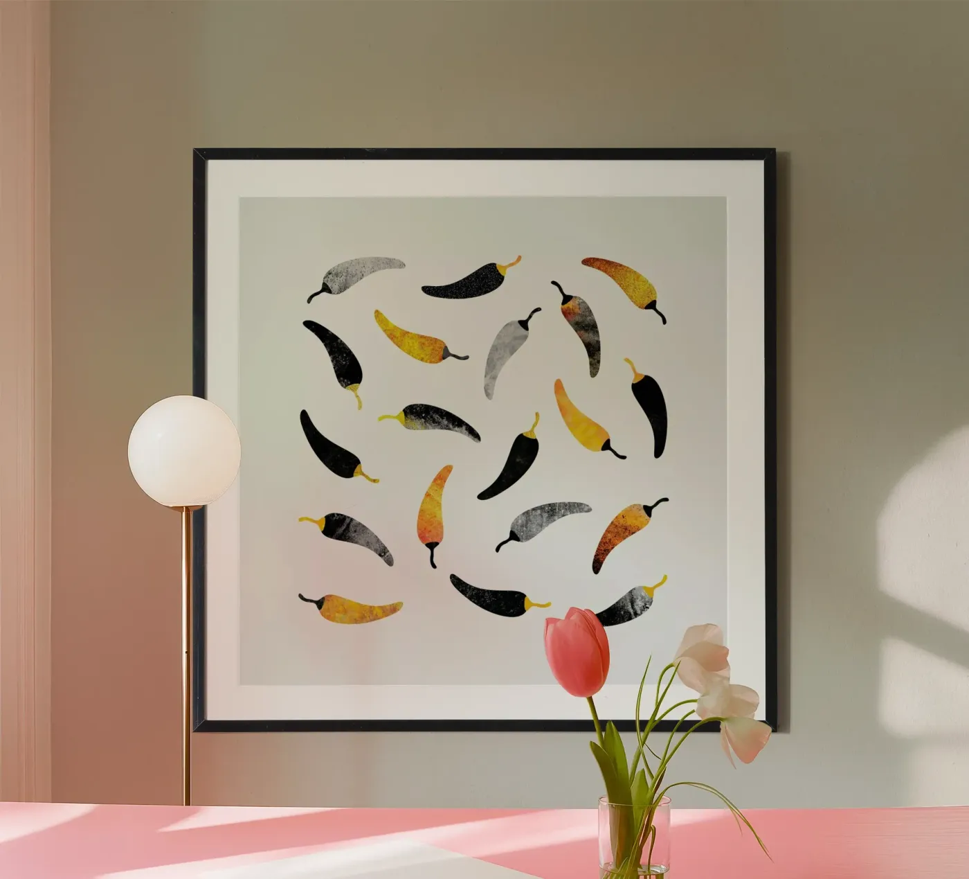 Chilli Peppers poster da Elisabeth Fredriksson