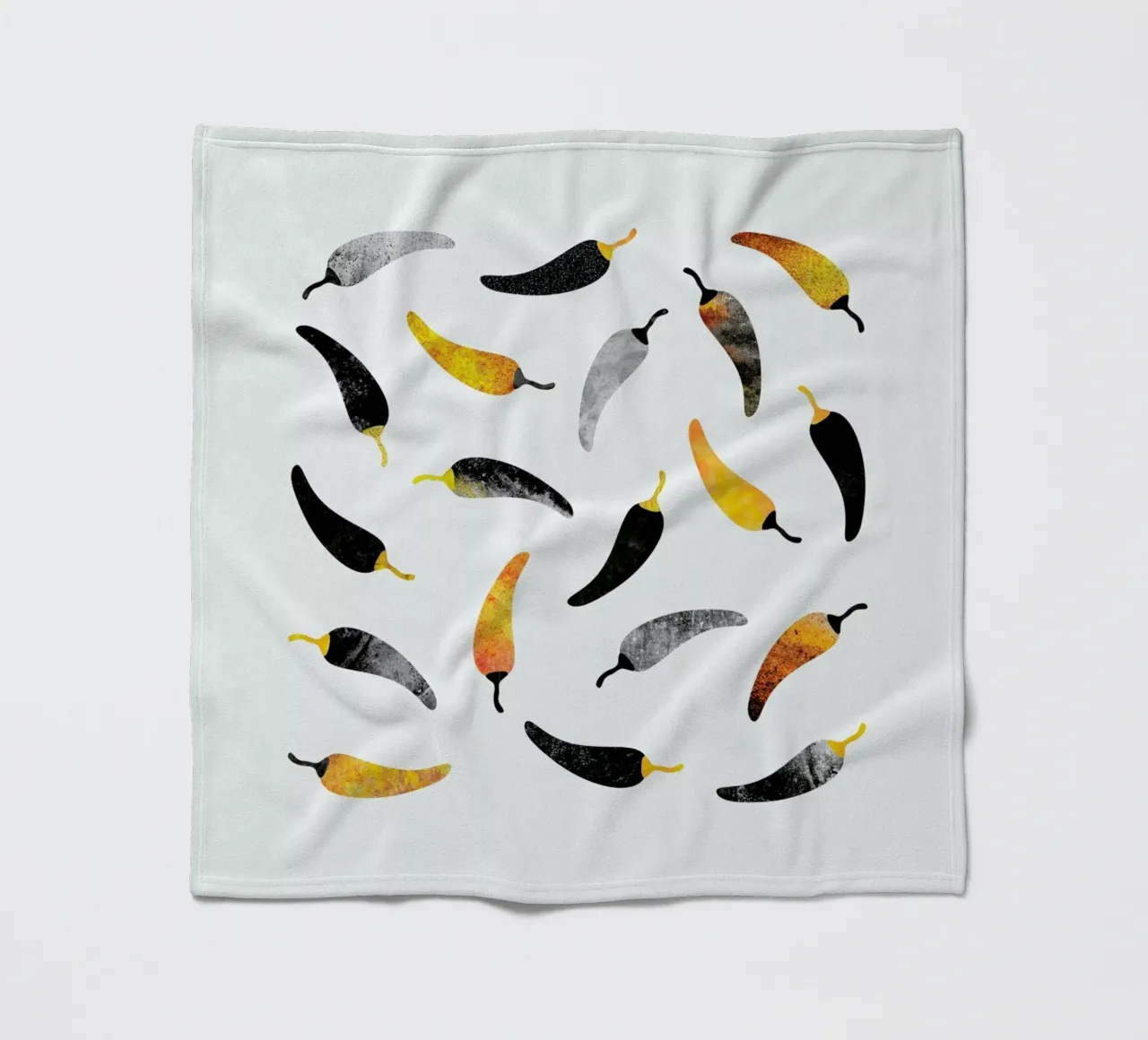 Chilli Peppers coperta in pile da Elisabeth Fredriksson