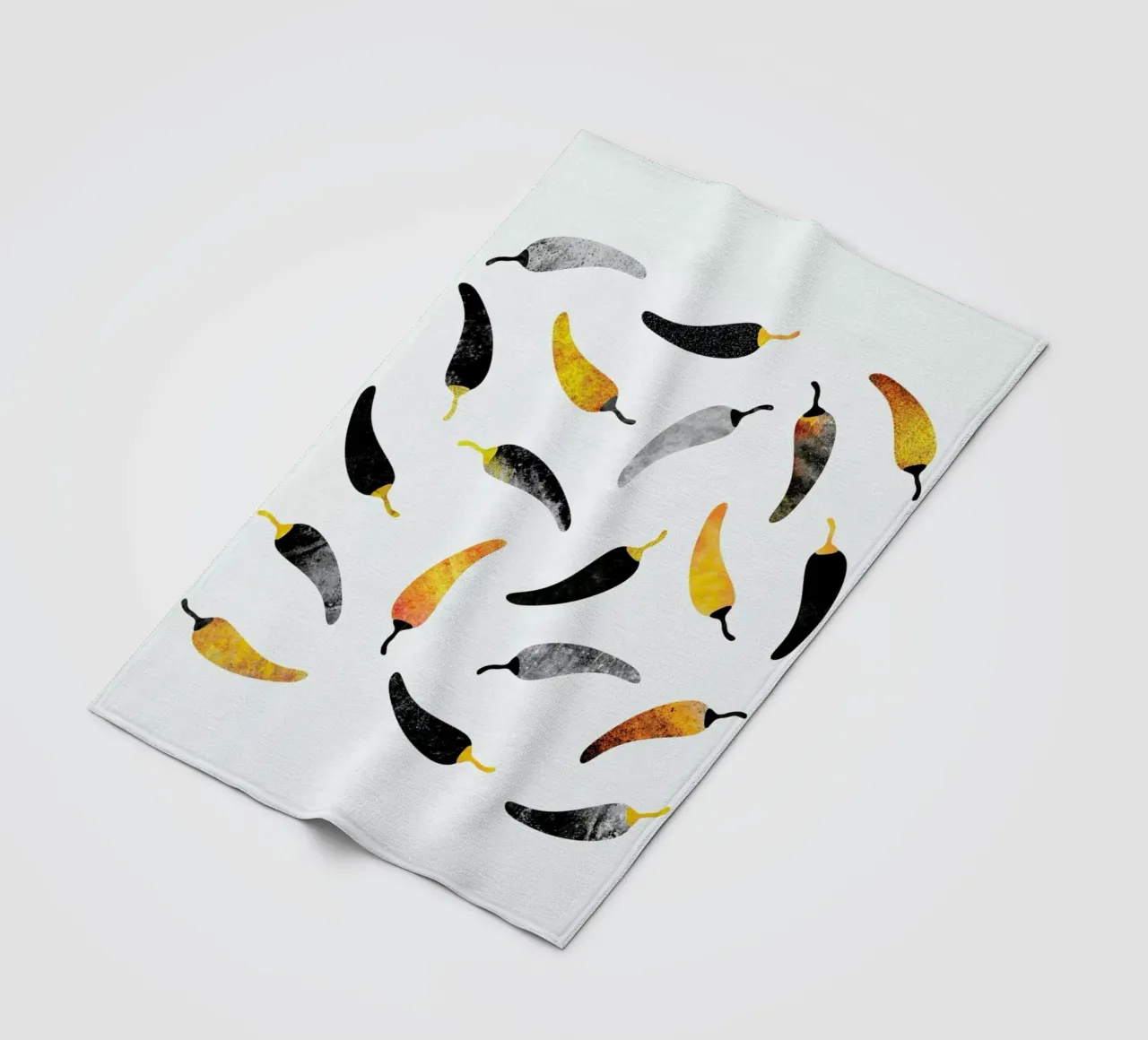 Chilli Peppers coperta in pile da Elisabeth Fredriksson