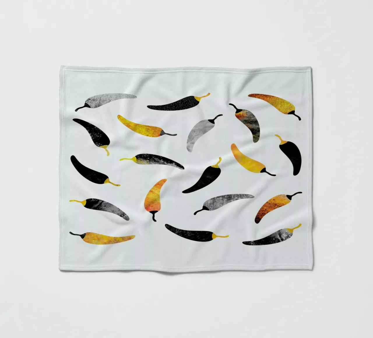 Chilli Peppers coperta in pile da Elisabeth Fredriksson