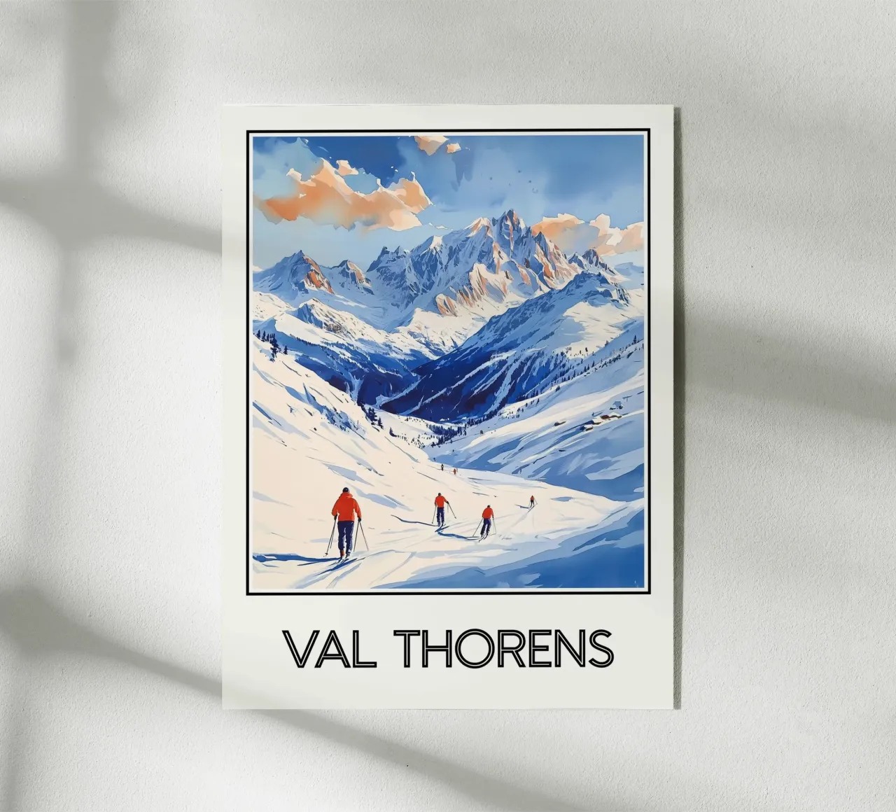 Val Thorens plexiglass da Frame the World