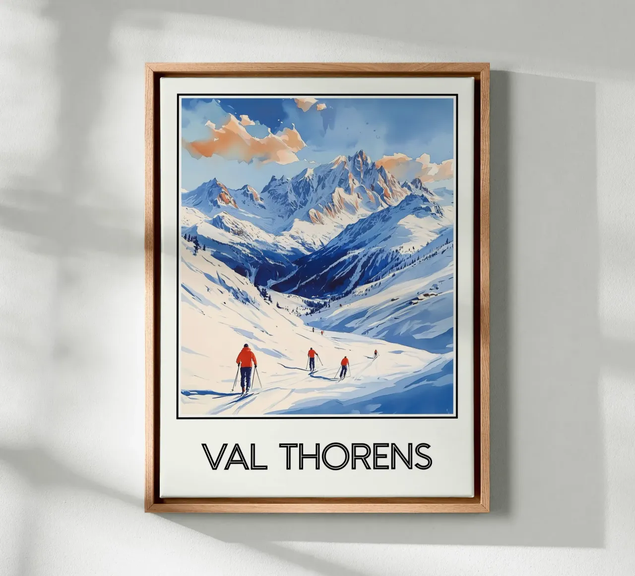 Val Thorens tela da Frame the World