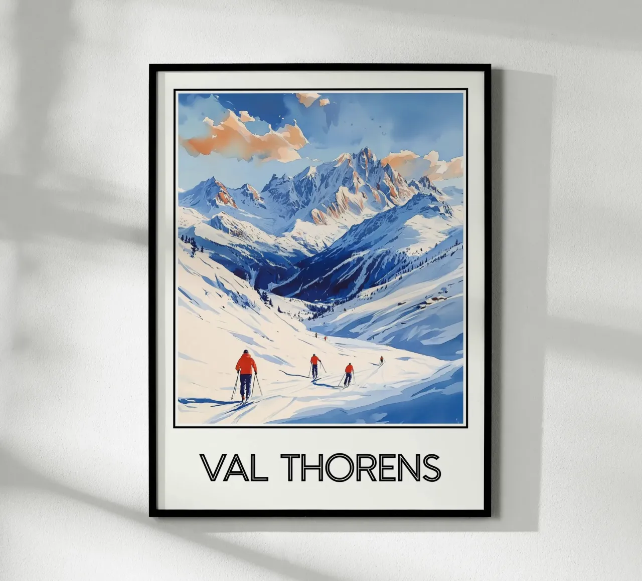 Val Thorens carta hahnemühle da Frame the World