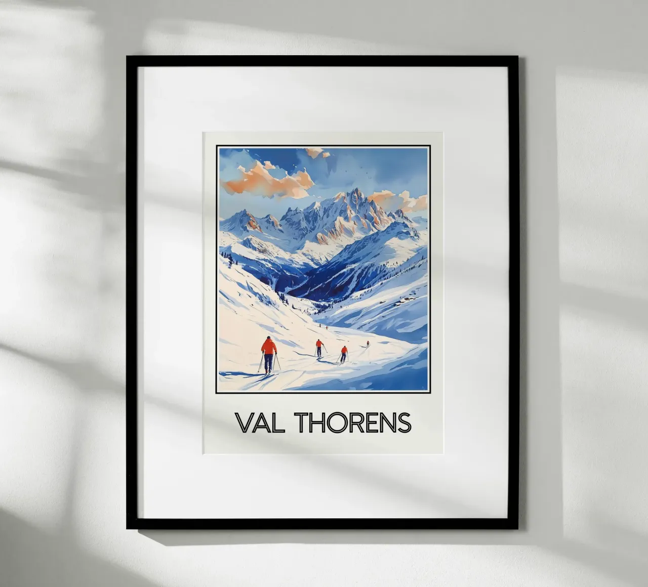 Val Thorens carta hahnemühle da Frame the World