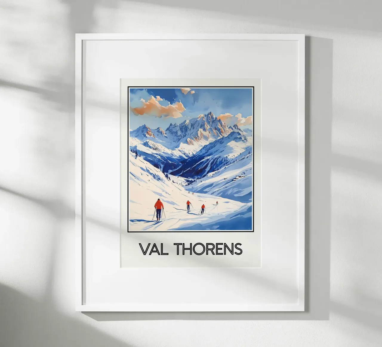 Val Thorens carta hahnemühle da Frame the World