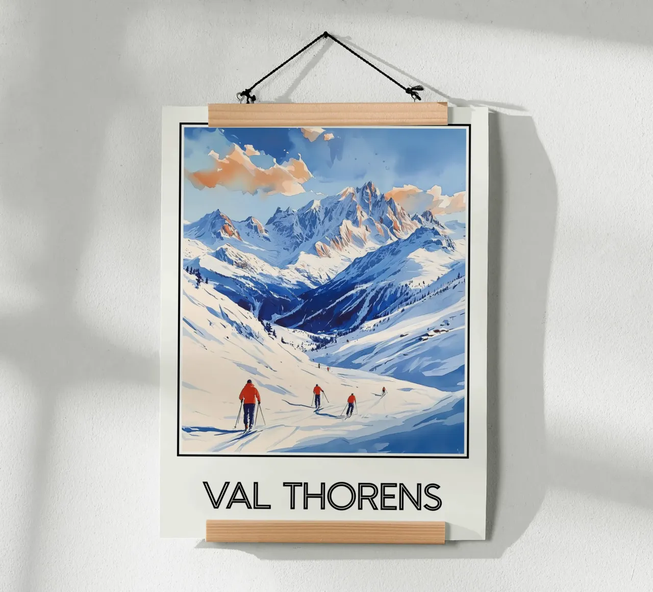 Val Thorens carta hahnemühle da Frame the World