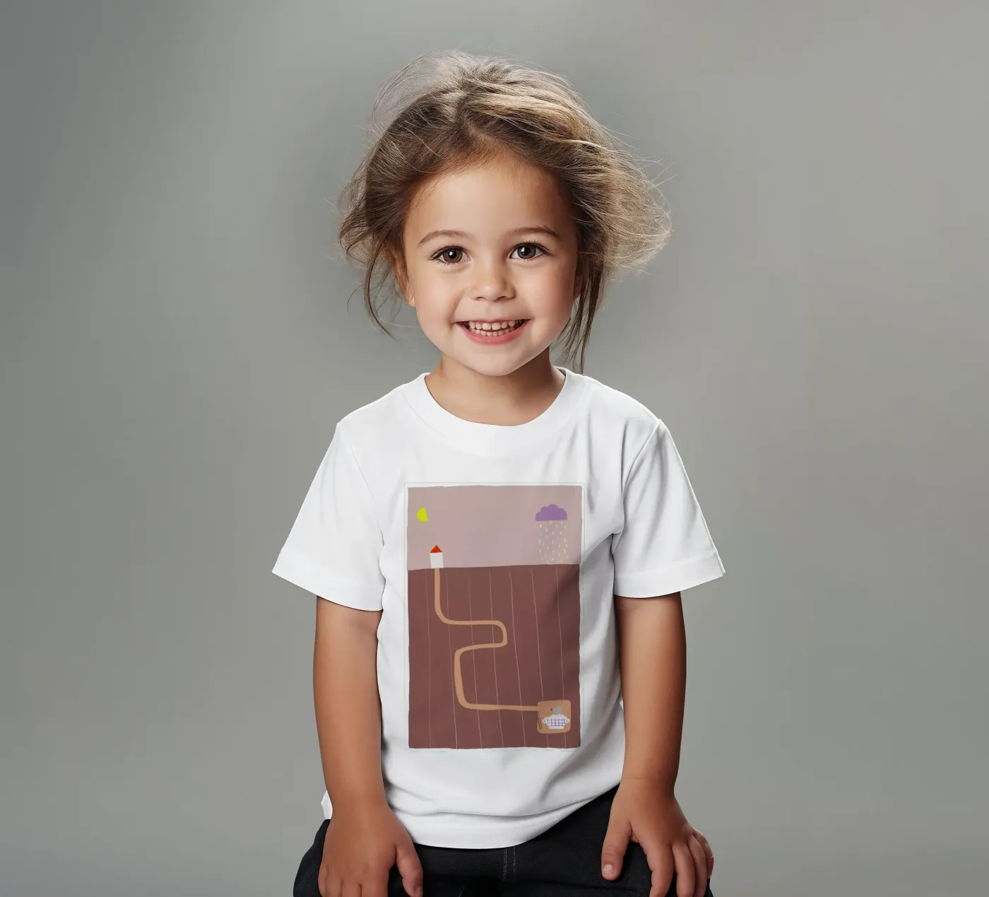 Taking A Bath kinder t-shirt van Anika Merten
