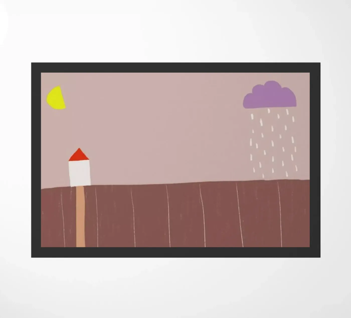 Taking A Bath deurmat van Anika Merten