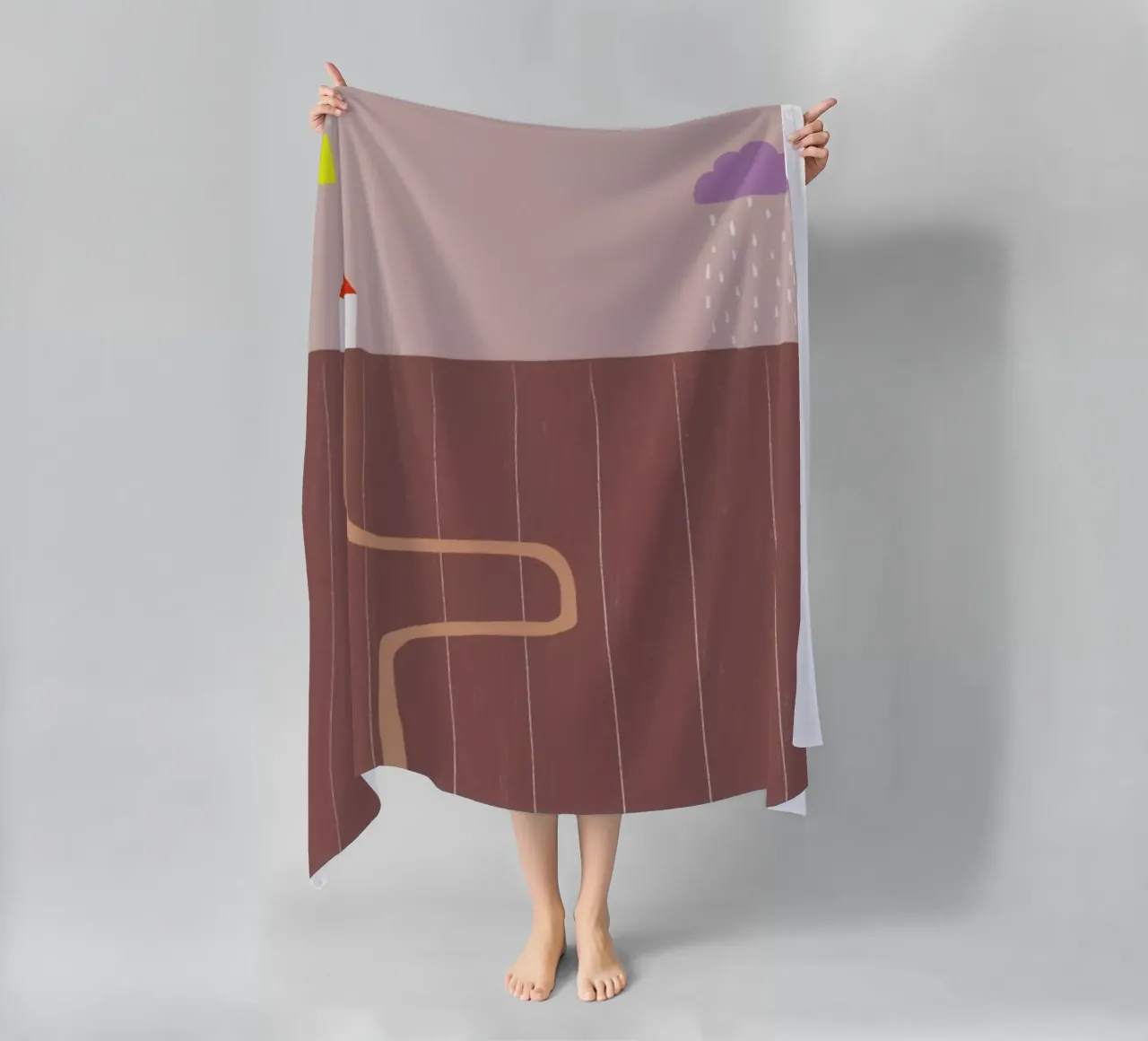 Taking A Bath telo mare da Anika Merten