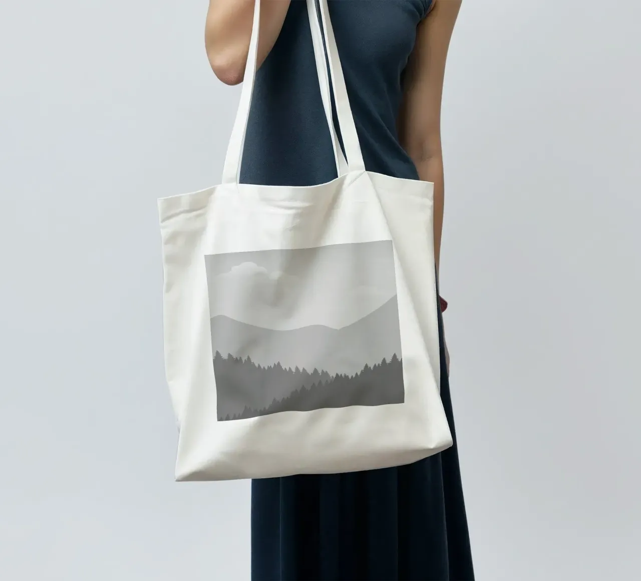 Life is a dance of accepting and letting go borsa in juta da Ivanka Penjak