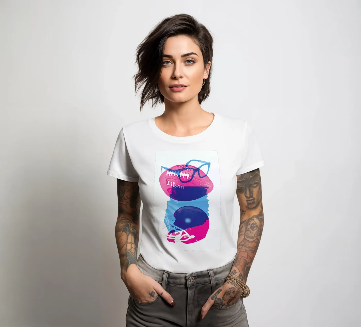 Nerd t-shirt da donna da Chris Wharton