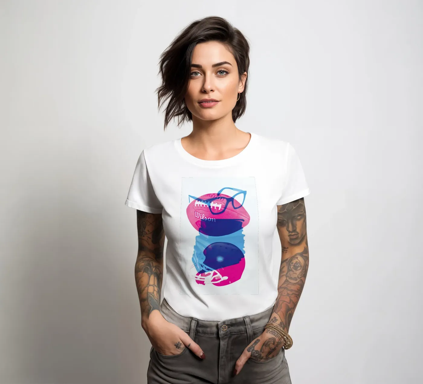 Nerd t-shirt da donna da Chris Wharton