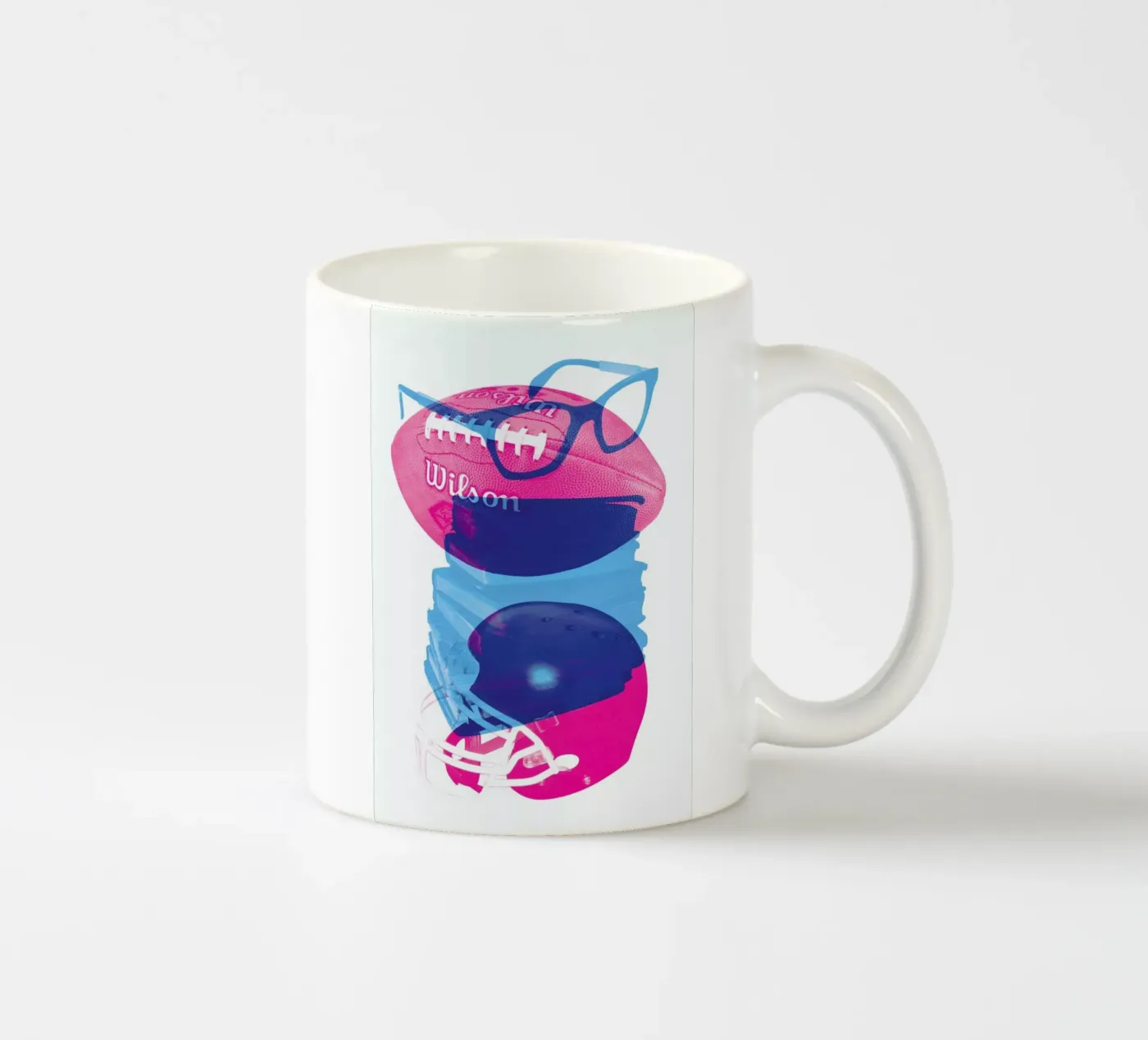 Nerd ceramic mug by Chris Wharton