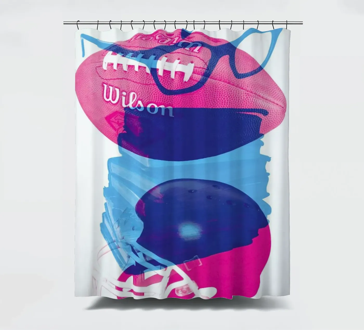 Nerd Duschvorhang von Chris Wharton