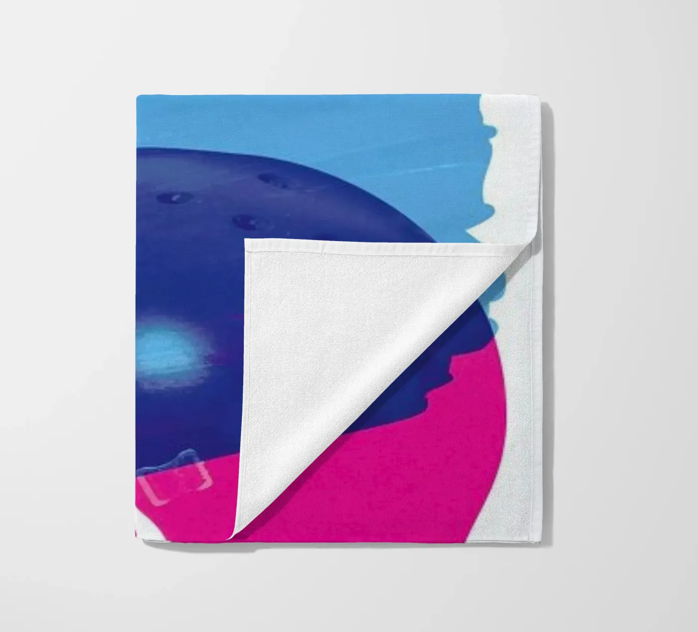 Nerd beach towel by Chris Wharton