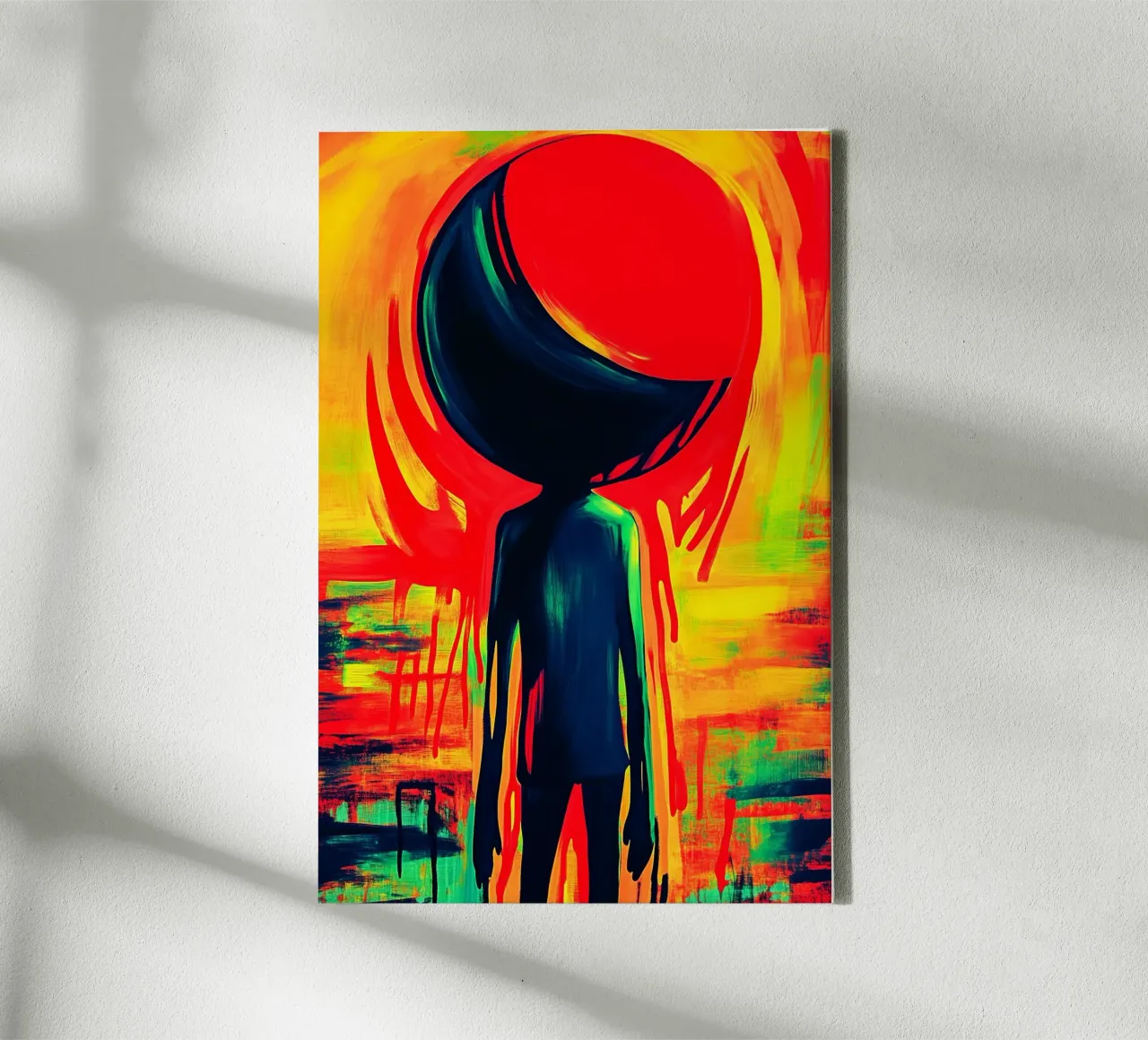 Shade under the burning sun canvas by melipo-art