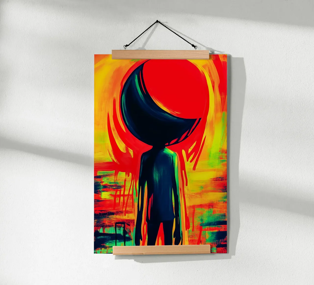 Ombra sotto il sole cocente carta hahnemühle da melipo-art