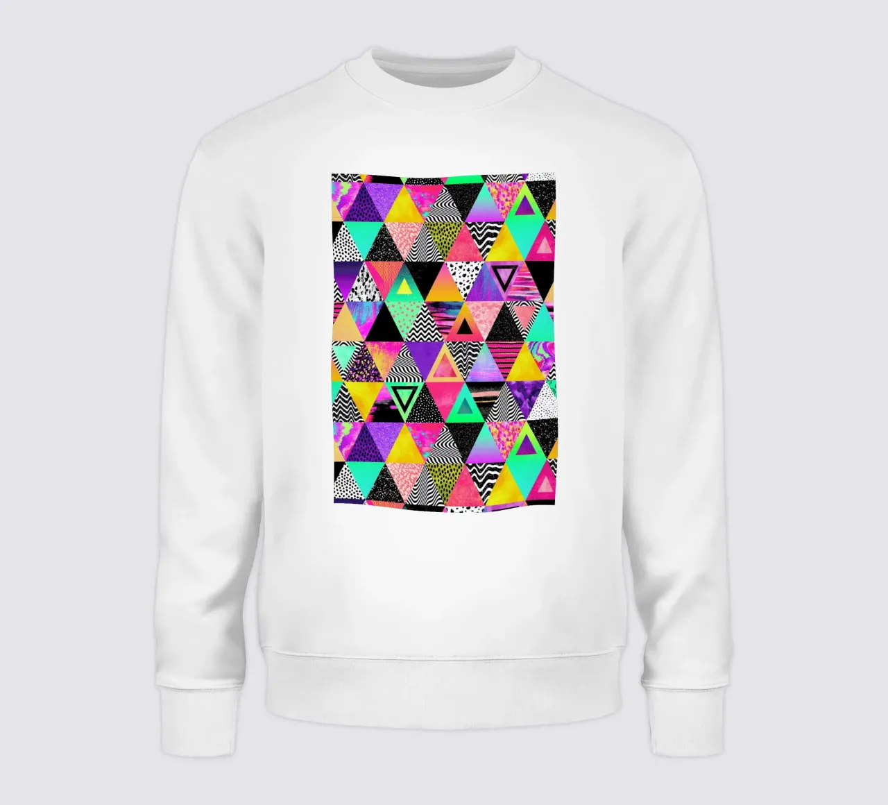 Quirky Triangles felpa da Elisabeth Fredriksson