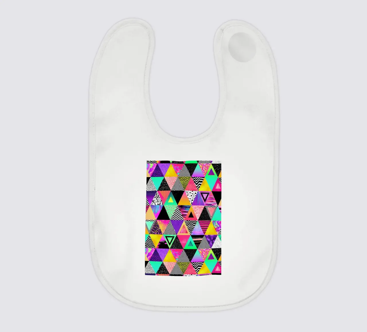 Quirky Triangles bavaglino da Elisabeth Fredriksson