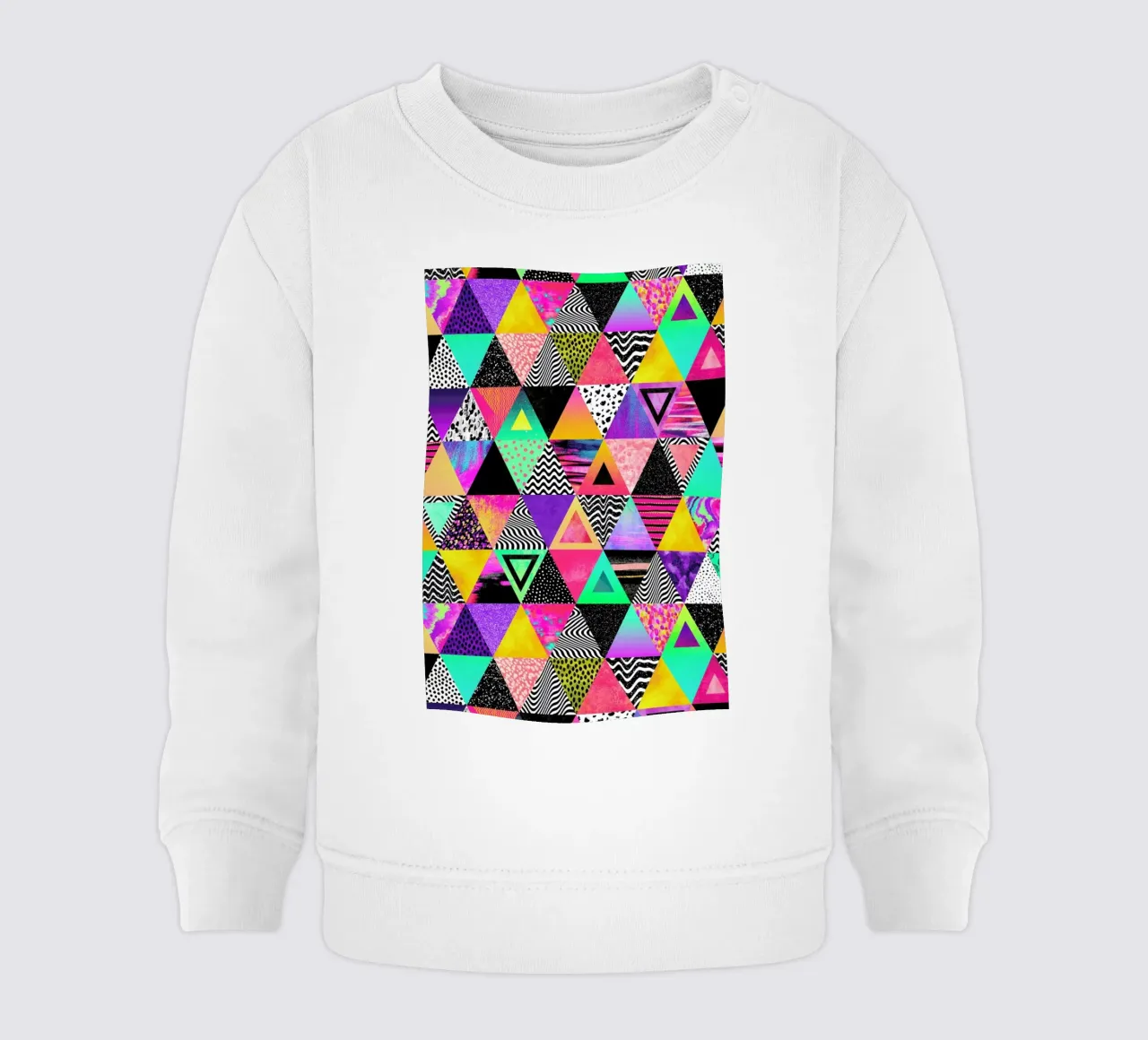 Quirky Triangles felpa neonato da Elisabeth Fredriksson