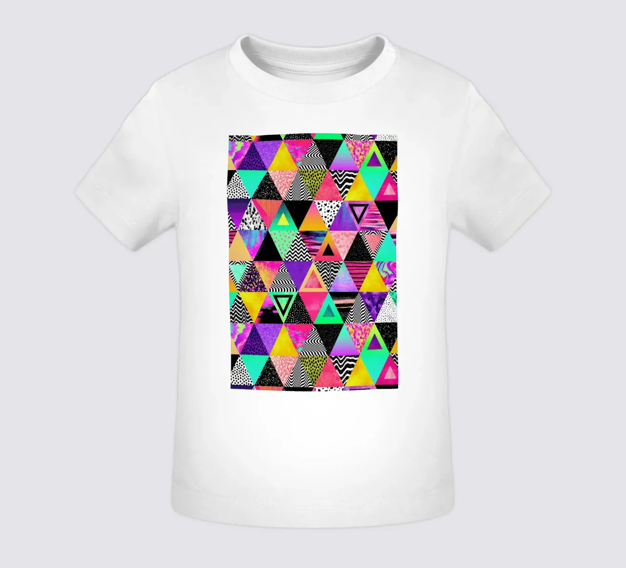 Quirky Triangles maglietta neonato da Elisabeth Fredriksson