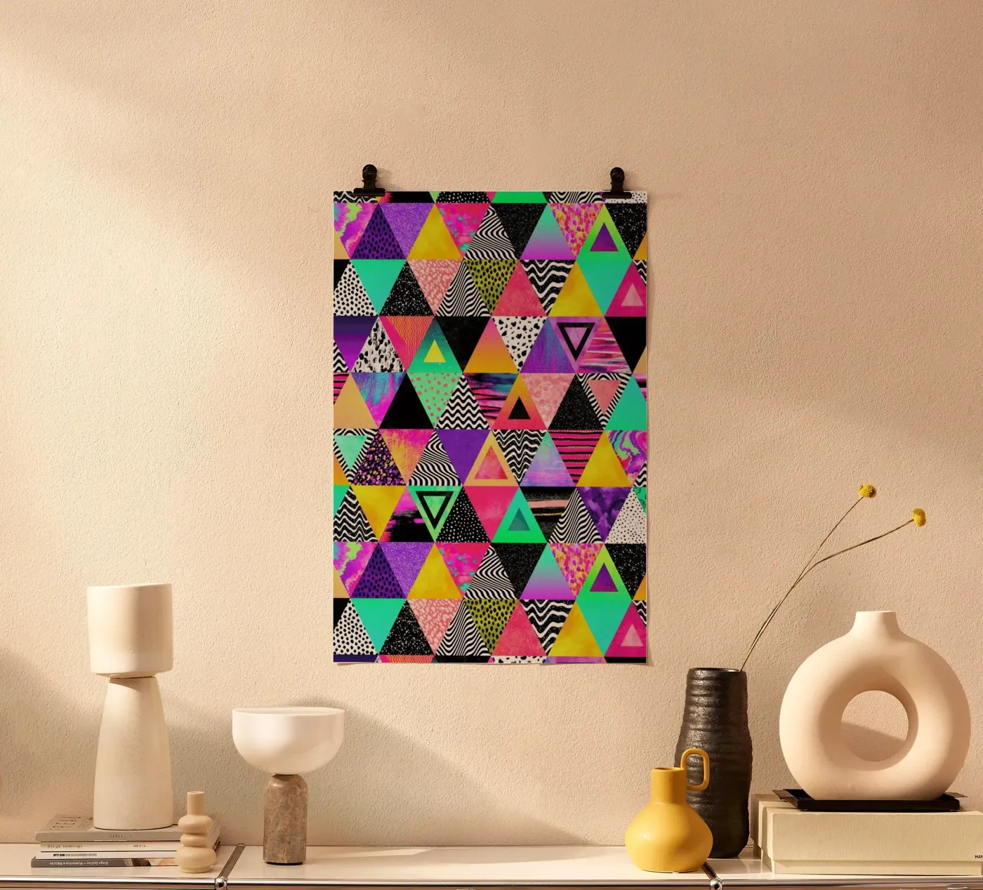 Quirky Triangles poster da Elisabeth Fredriksson