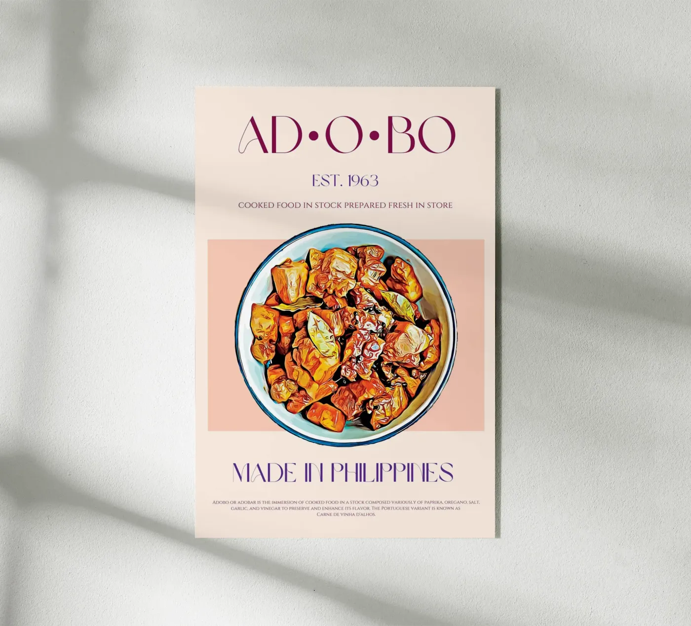 Adobo Print Acryl-Glas von KOKRPrints