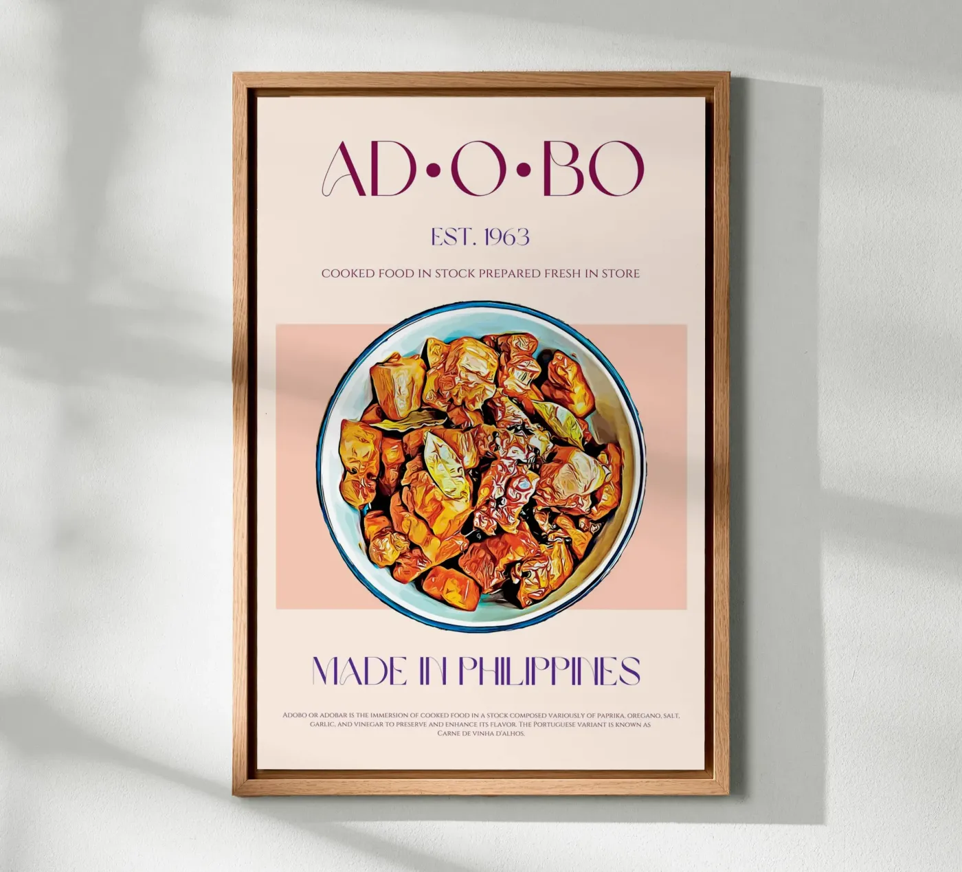 Adobo Print Forex-Platte von KOKRPrints