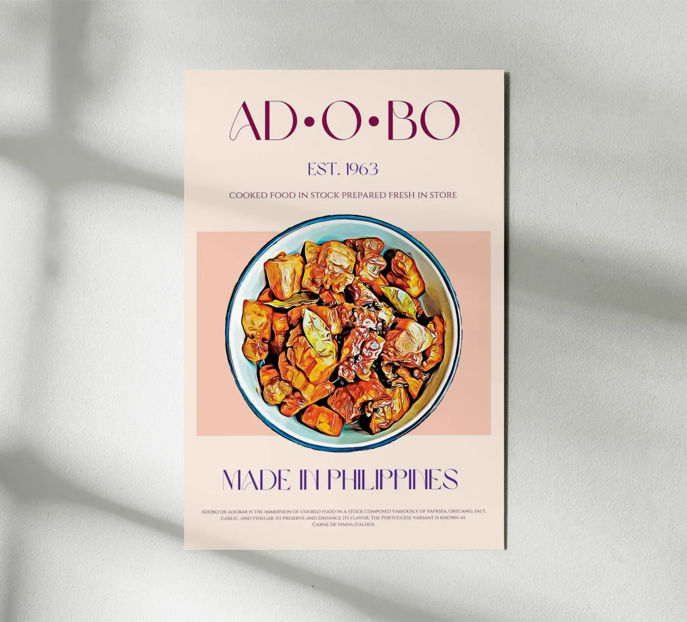 Adobo Print Alu-Dibond von KOKRPrints