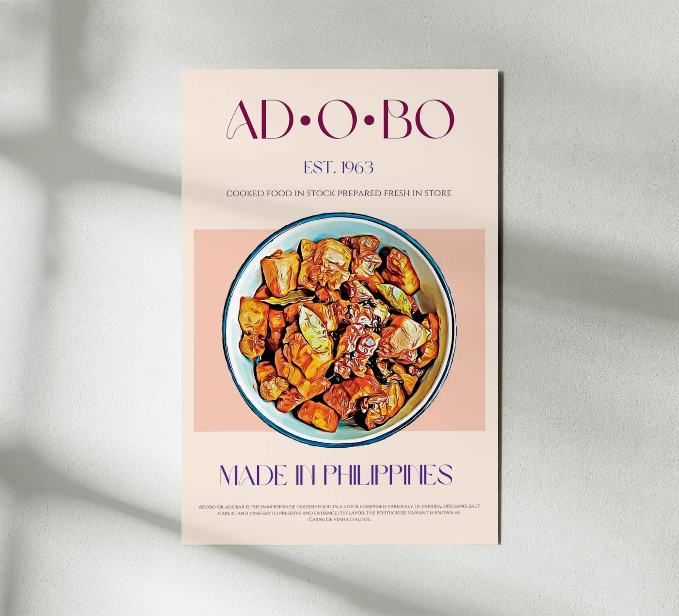 Adobo Print Forex-Platte von KOKRPrints