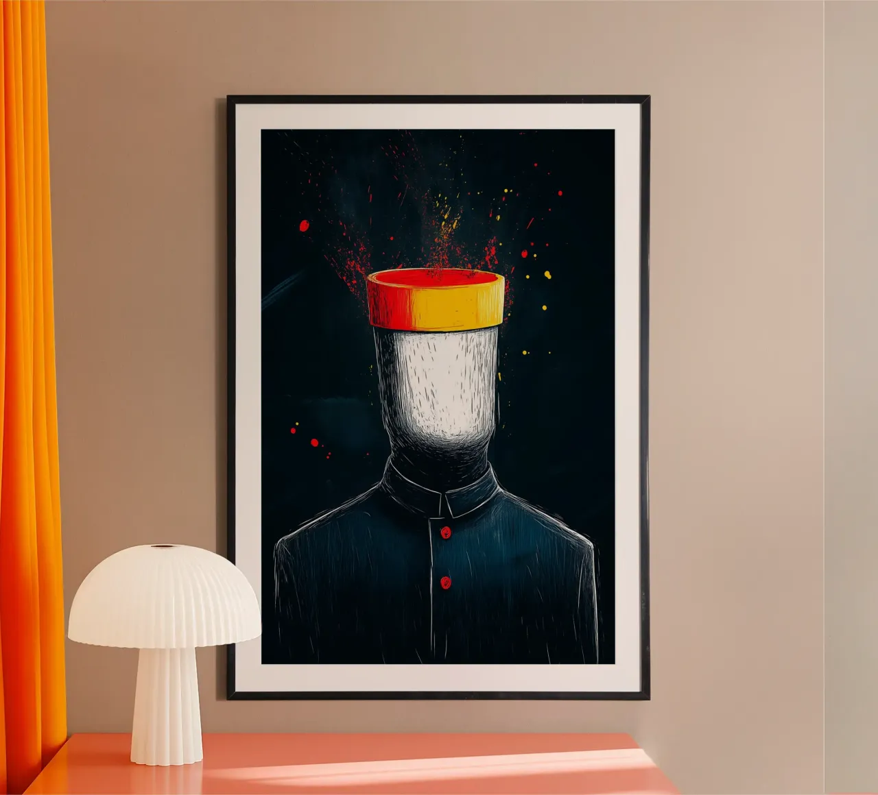 Empty thoughts poster by melipo-art